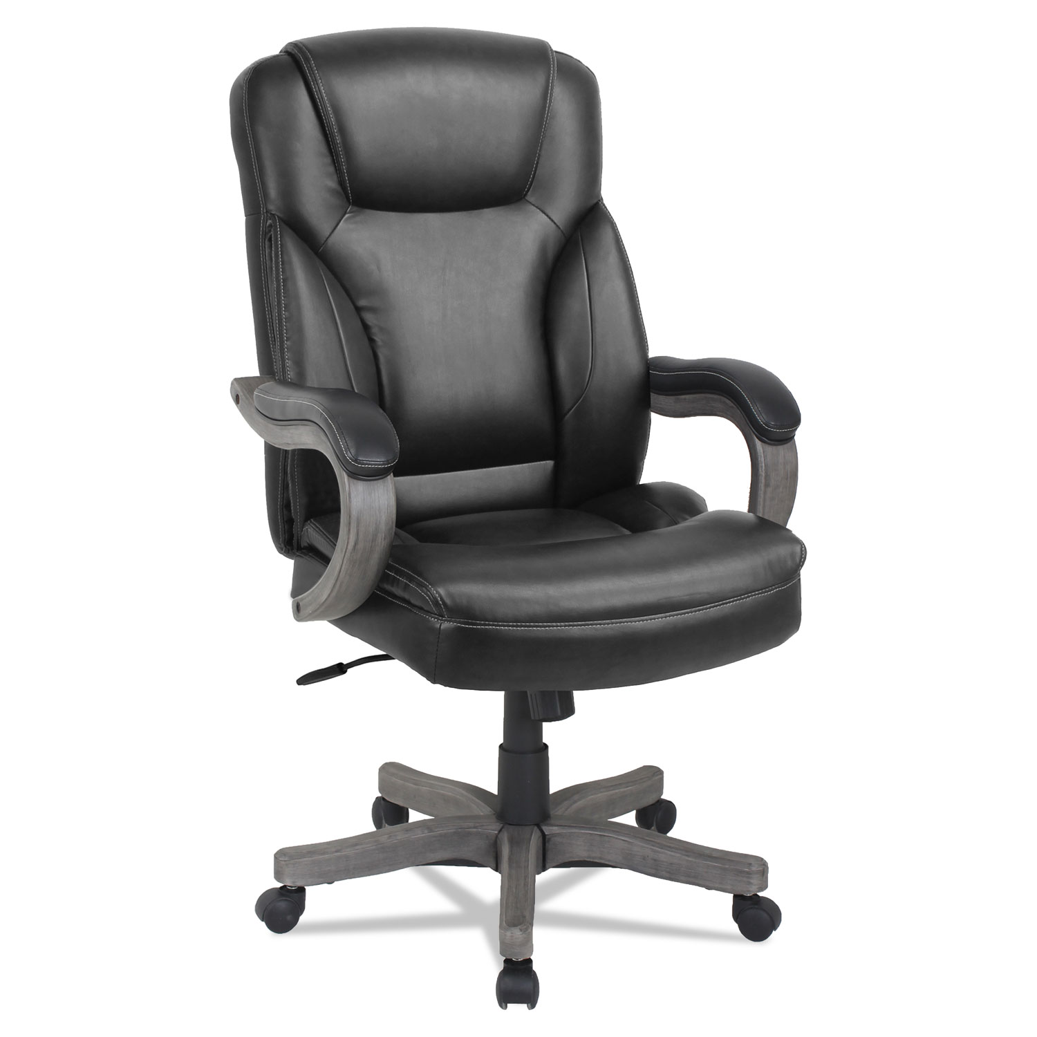 Transitional Series Executive Wood Chair, Black