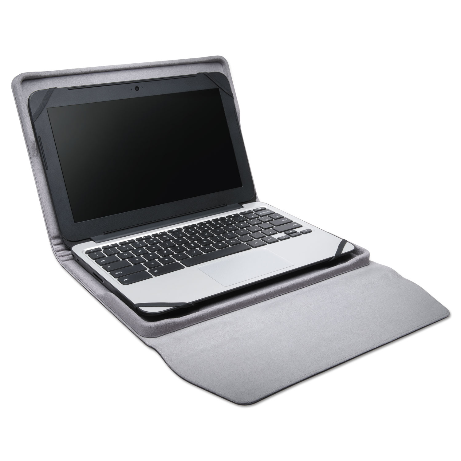 LS510 Portfolio for 11.6 Chromebooks, 11.5 x 1.5 x 9.25, Faux Leather, Black