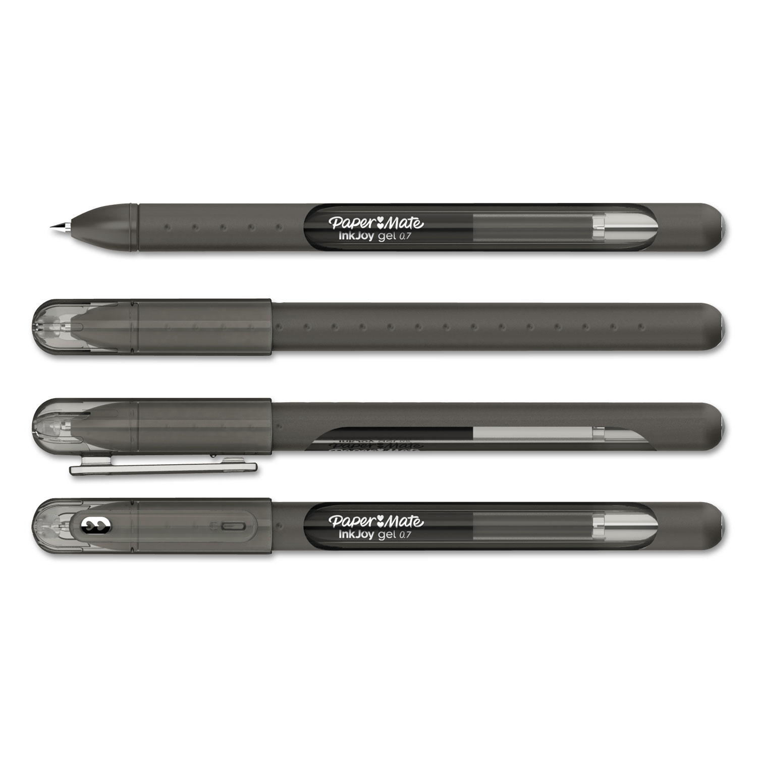  Paper Mate 2023009 InkJoy Stick Gel Pen, Medium 0.7mm, Assorted Ink/Barrel, 14/Pack (PAP2023009) 