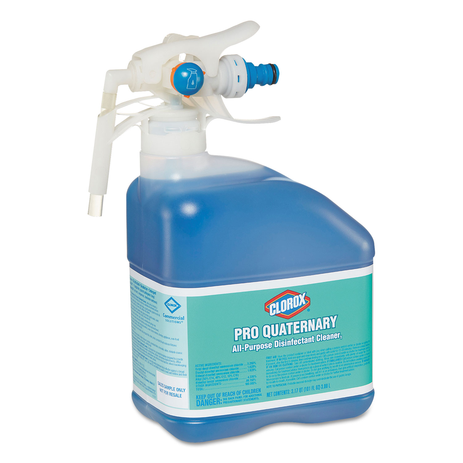 Pro Quaternary All-Purpose Disinfecting Cleaner, Liquid, 101 oz, 2/Carton