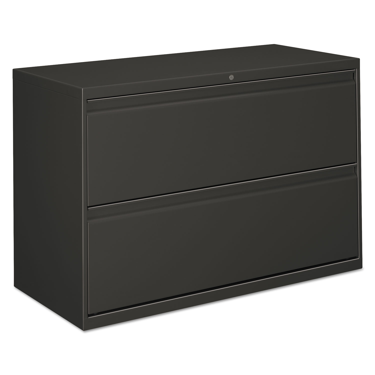  Alera ALELF4229CC Two-Drawer Lateral File Cabinet, 42w x 18d x 28h, Charcoal (ALELF4229CC) 