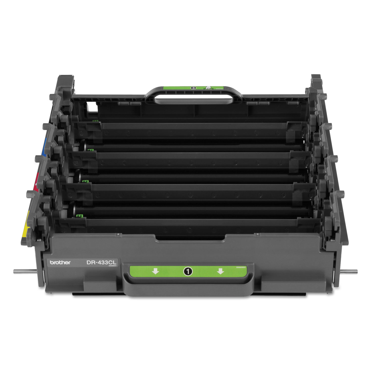  Brother DR433CL DR433CL Drum Unit, 50000 Page-Yield, Black/Cyan/Magenta/Yellow (BRTDR433CL) 