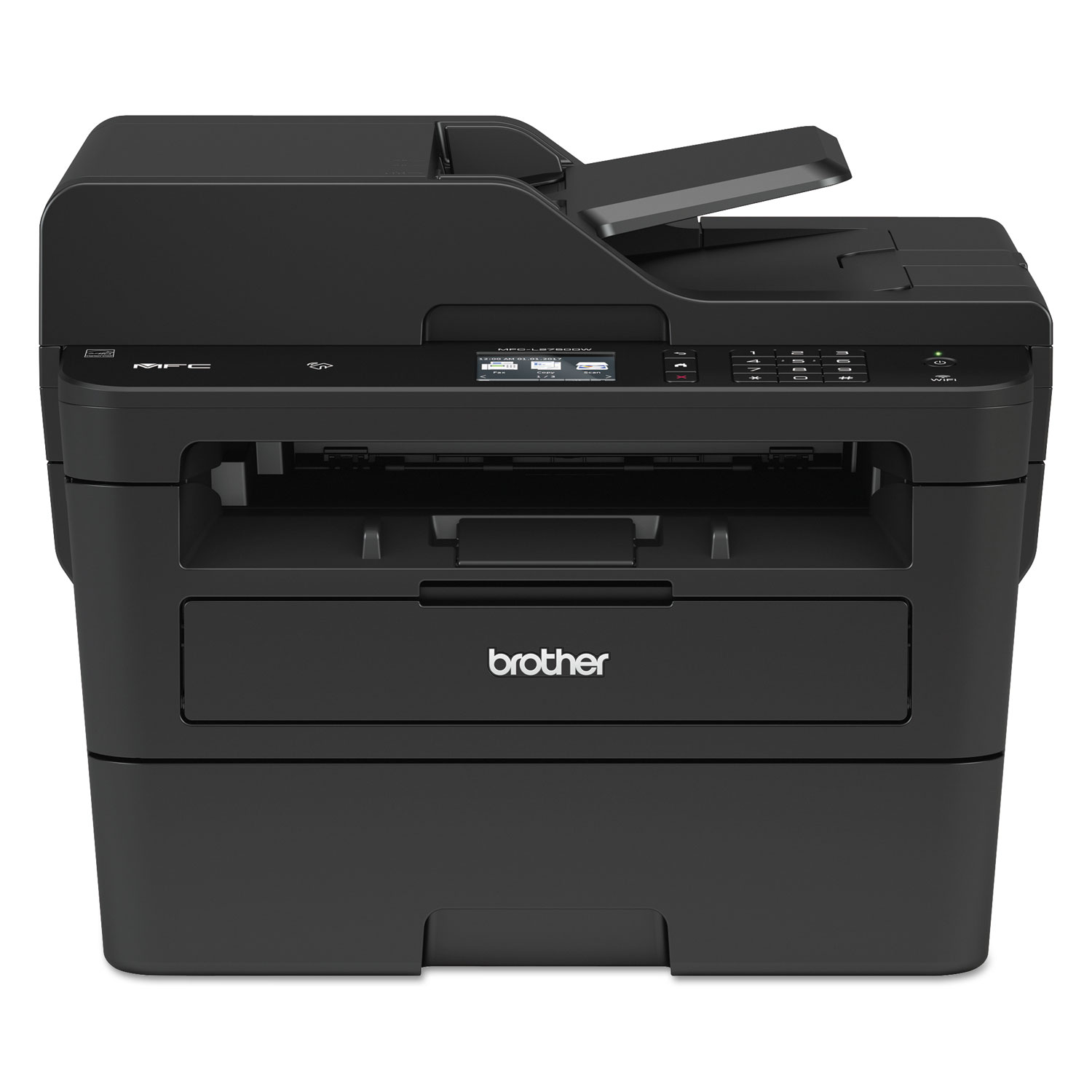  Brother MFCL2750DW MFCL2750DW Compact Laser All-in-One Printer with Single-Pass Duplex Copy and Scan, Wireless and NFC (BRTMFCL2750DW) 