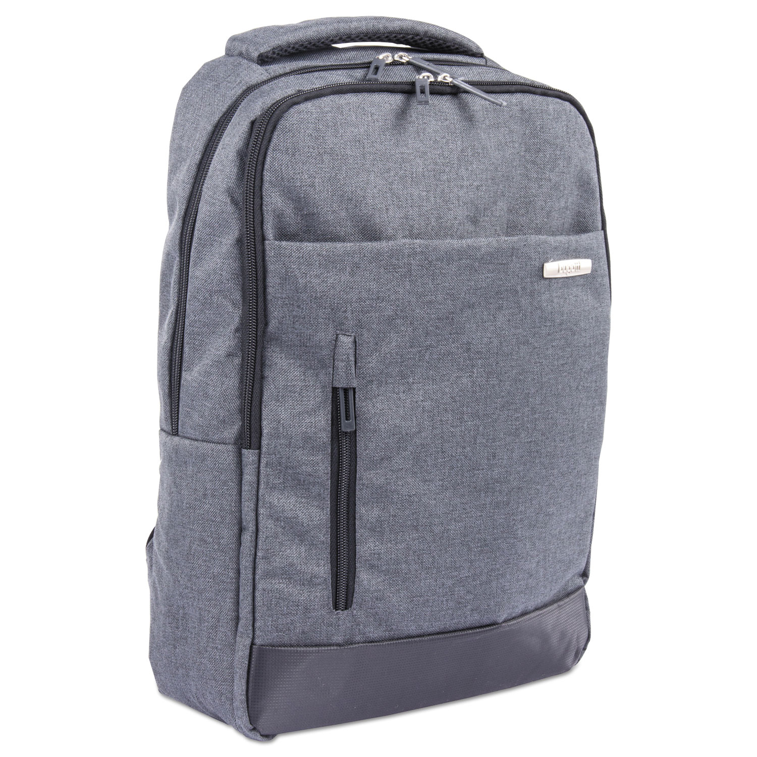 Ryan Slim Business BackPack, 18 x 3.5 x 13, Nylon, Charcoal