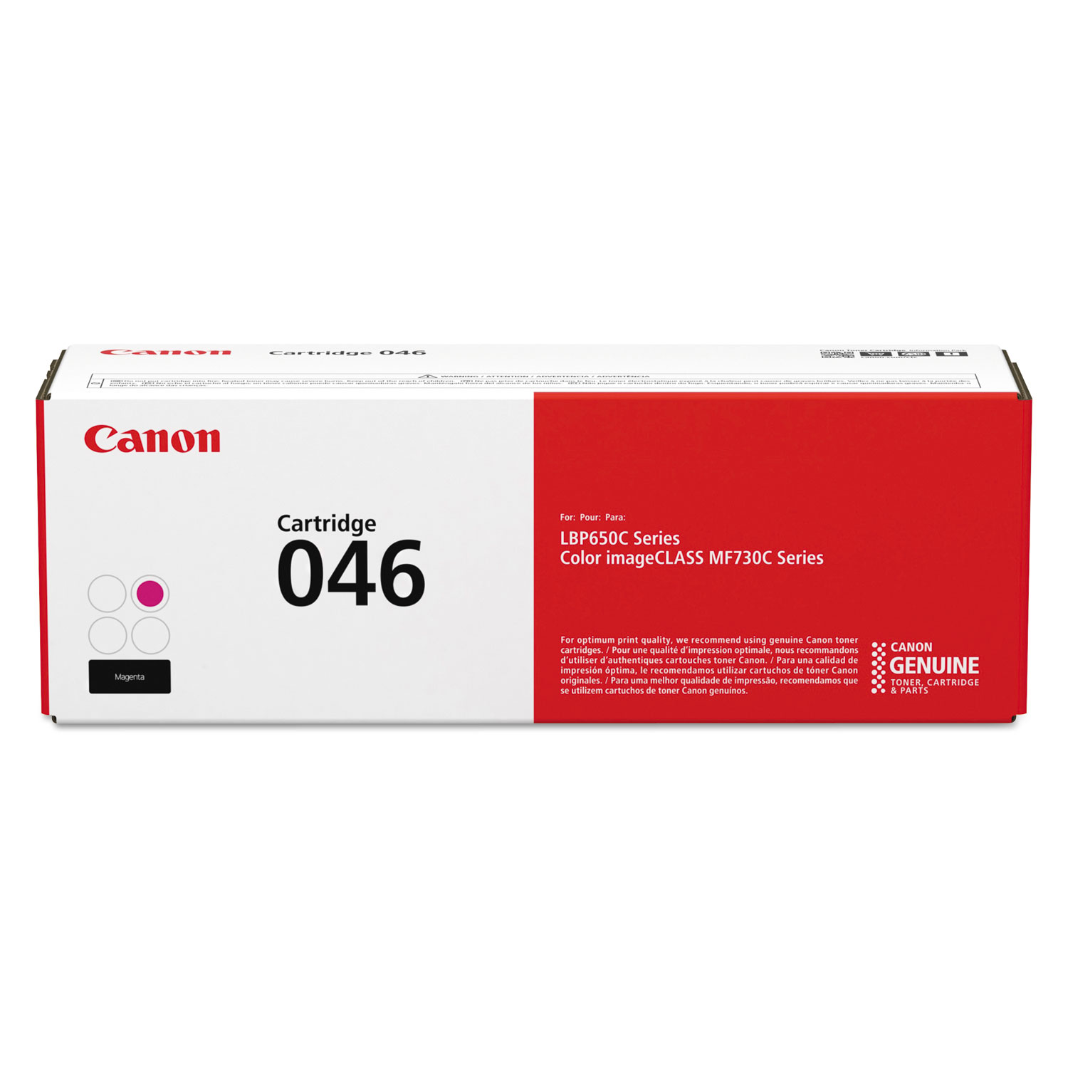  Canon 1248C001 1248C001 (046) Toner, 2300 Page-Yield, Magenta (CNM1248C001) 