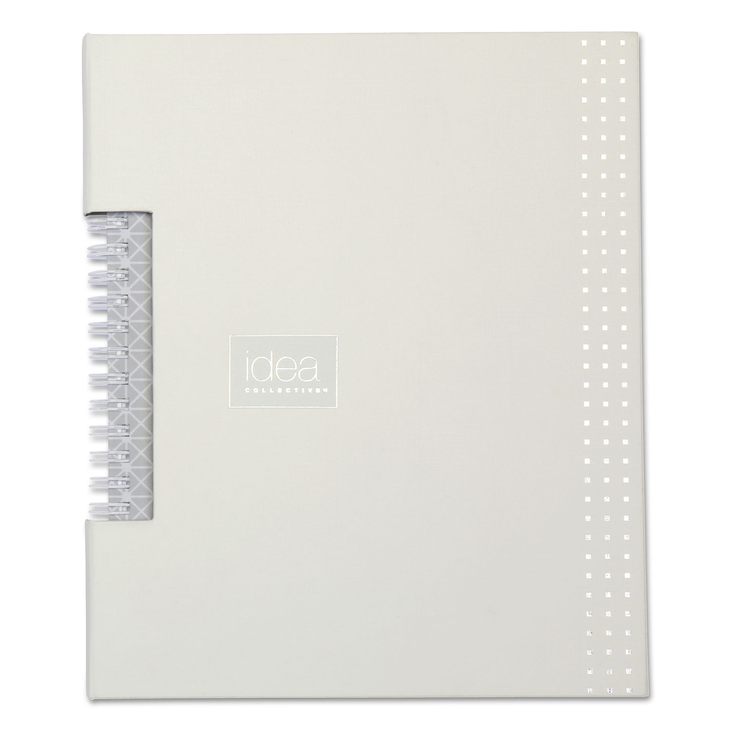 Idea Collective Professional Wirebound Notebook, White, 8 1/4 x 5 7/8, 80 Pages