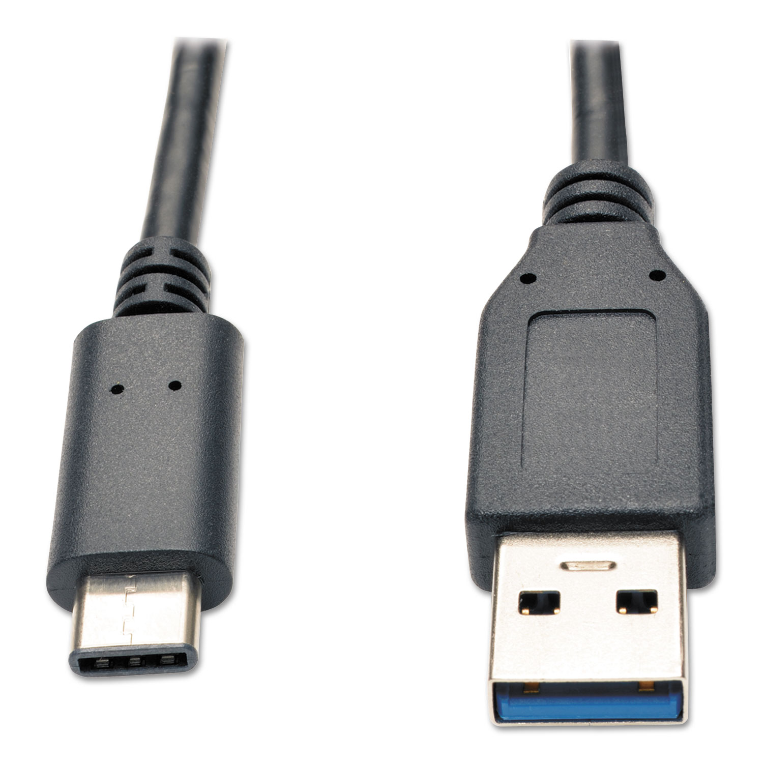USB 3.1 Gen 1 (5 Gbps) Cable, USB Type-C (USB-C) to USB Type-A (M/M), 3 ft.