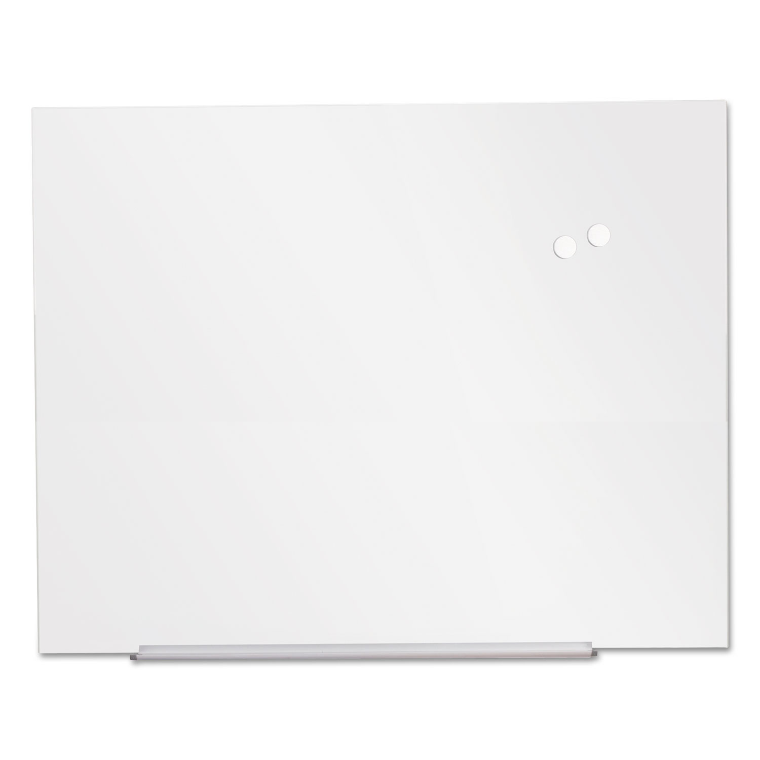  Universal UNV43203 Frameless Magnetic Glass Marker Board, 48 x 36, White (UNV43203) 