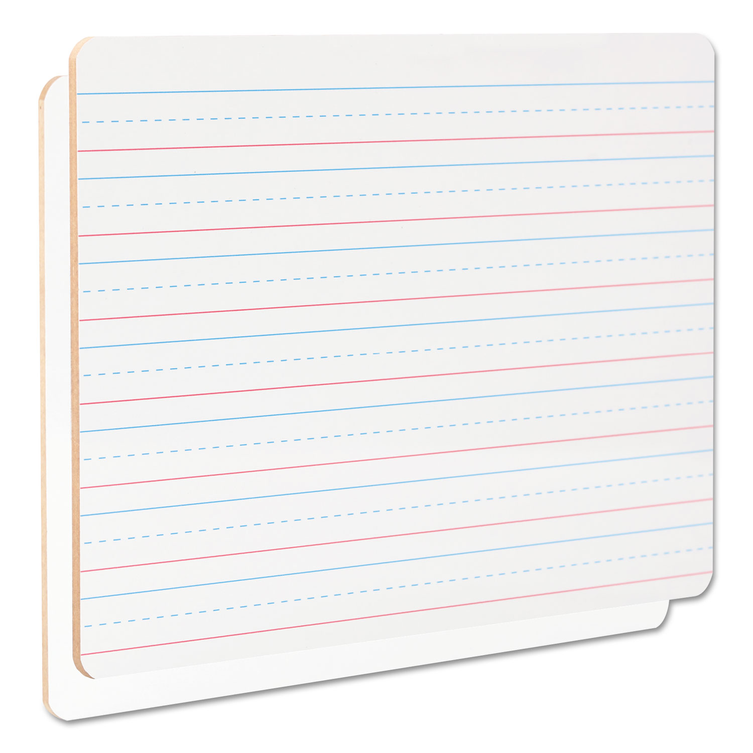 Universal UNV43911 Lap/Learning Dry-Erase Board, Lined, 11 3/4 x 8 3/4, White, 6/Pack (UNV43911) 