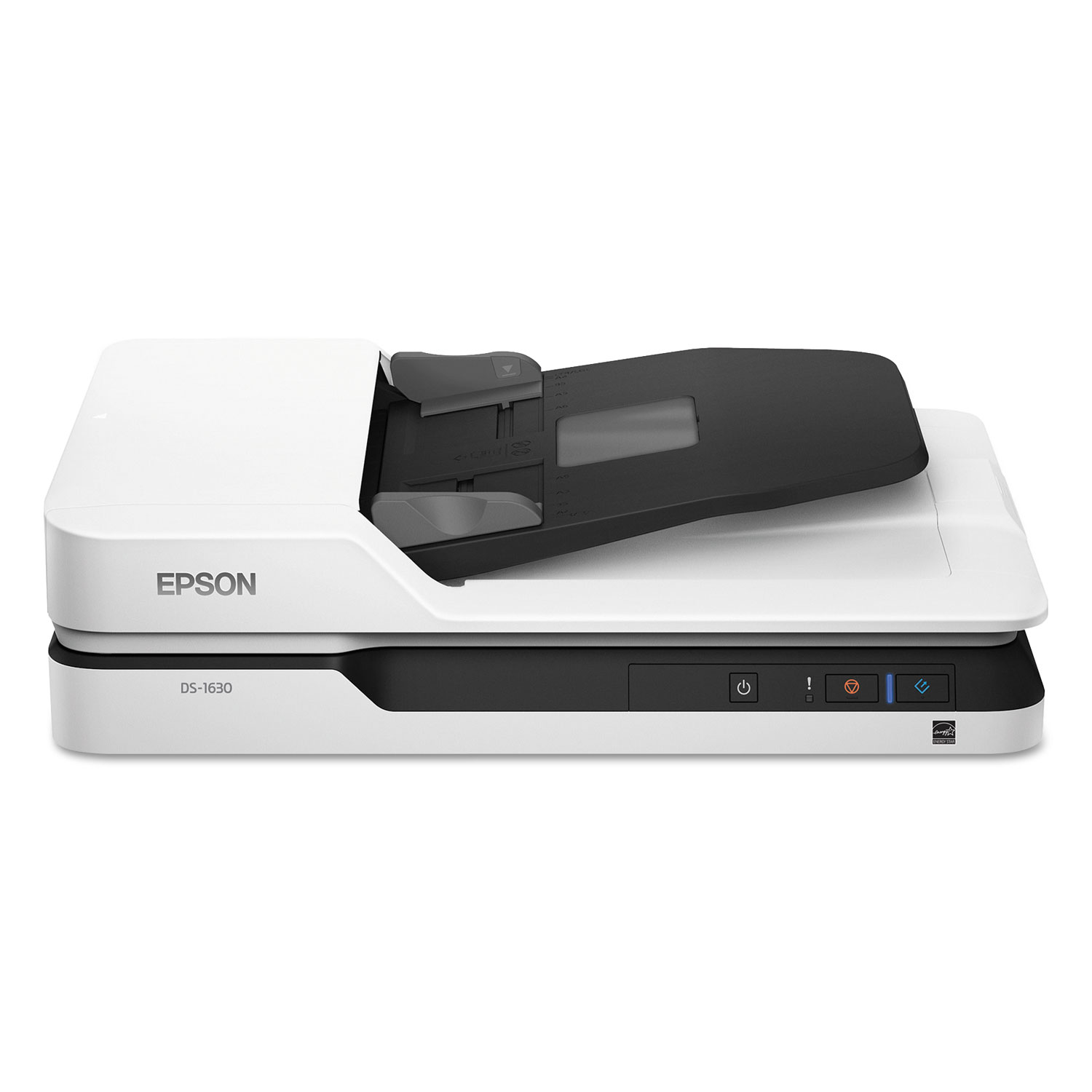  Epson B11B239201 WorkForce DS-1630 Flatbed Color Document Scanner, 1200 dpi Optical Resolution, 50-Sheet Duplex Auto Document Feeder (EPSB11B239201) 