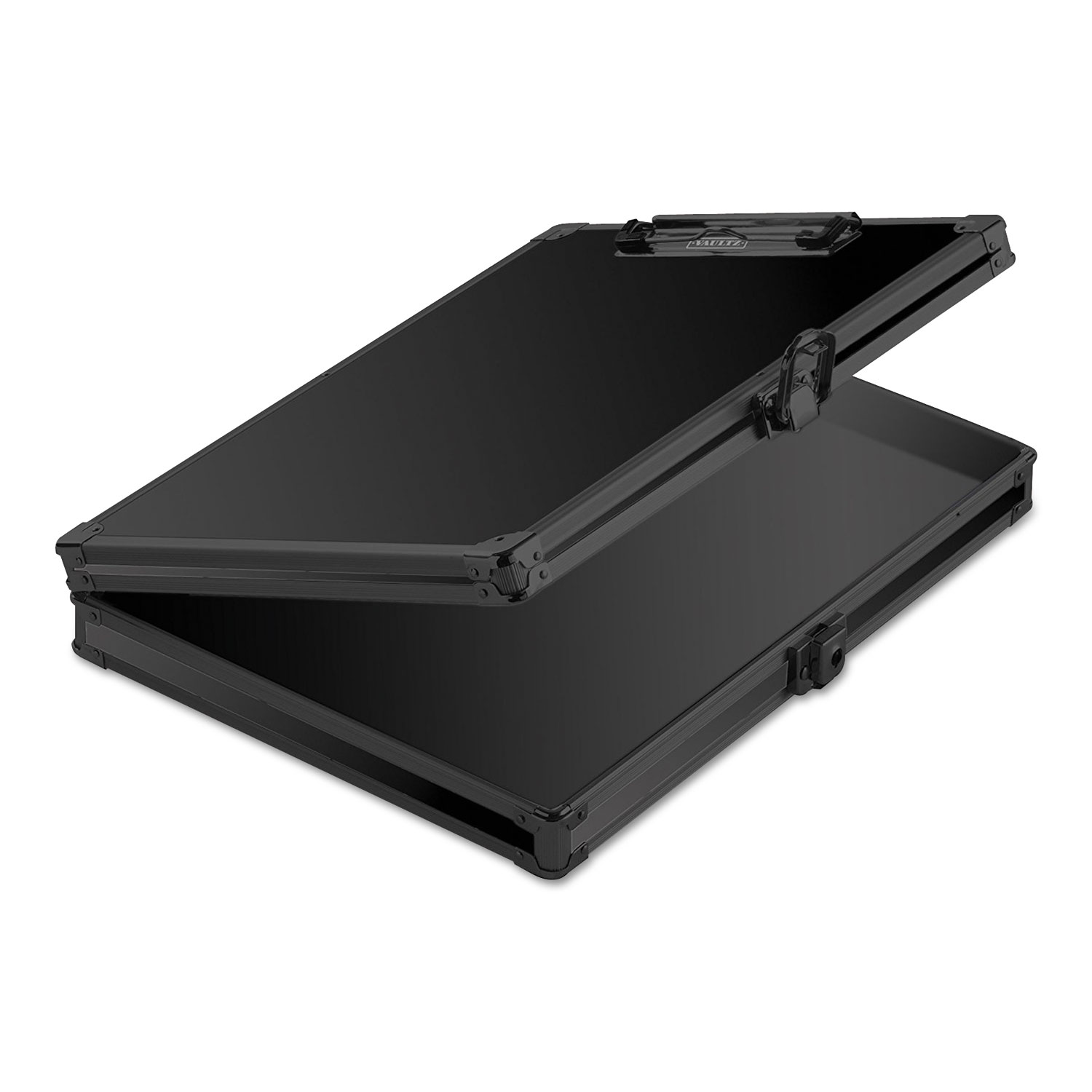  Vaultz VZ03492 Locking Storage Clipboard, 8 1/2 x 11, Tactical Black (IDEVZ03492) 