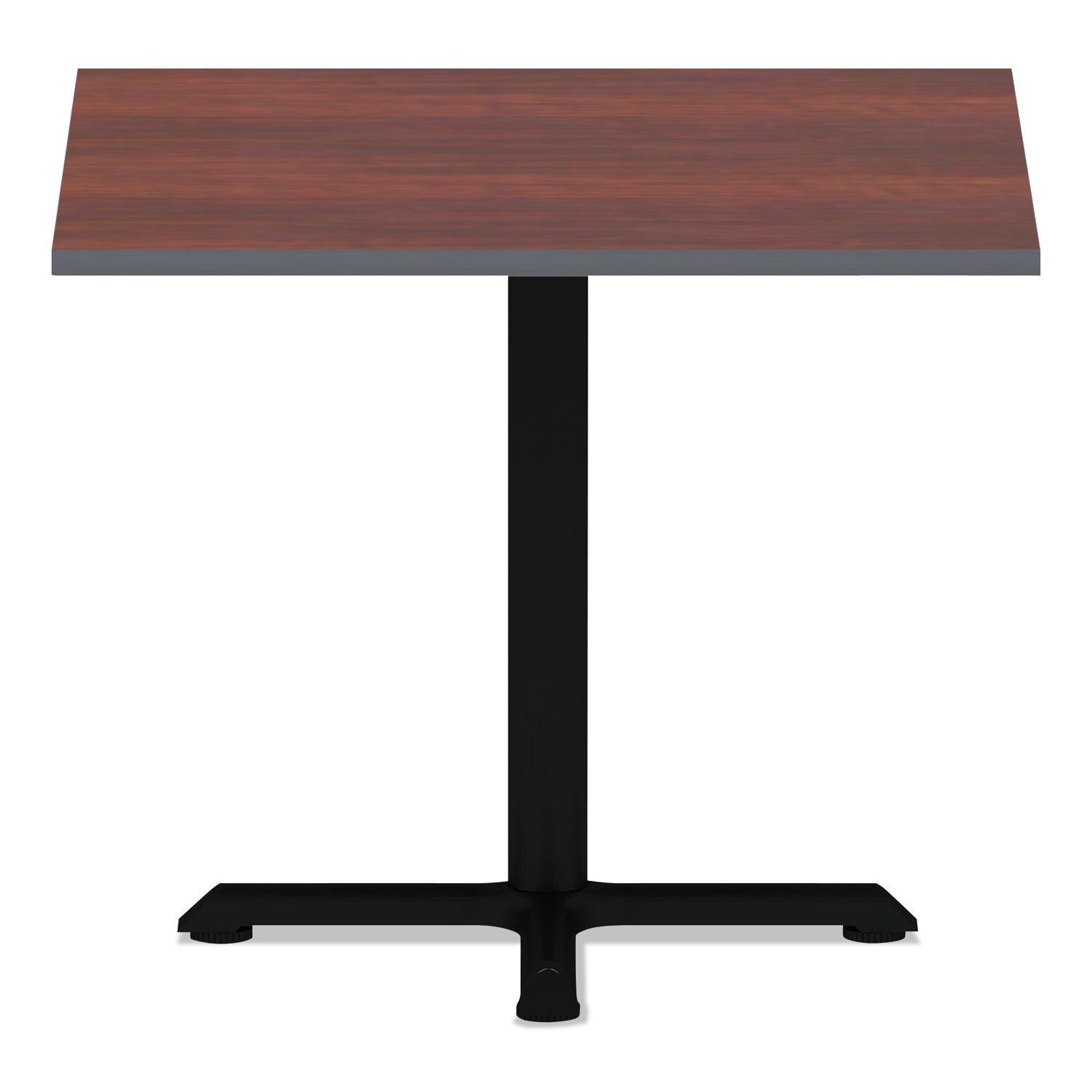  Alera ALETTSQ36CM Reversible Laminate Table Top, Square, 35 3/8w x 35 3/8d, Medium Cherry/Mahogany (ALETTSQ36CM) 