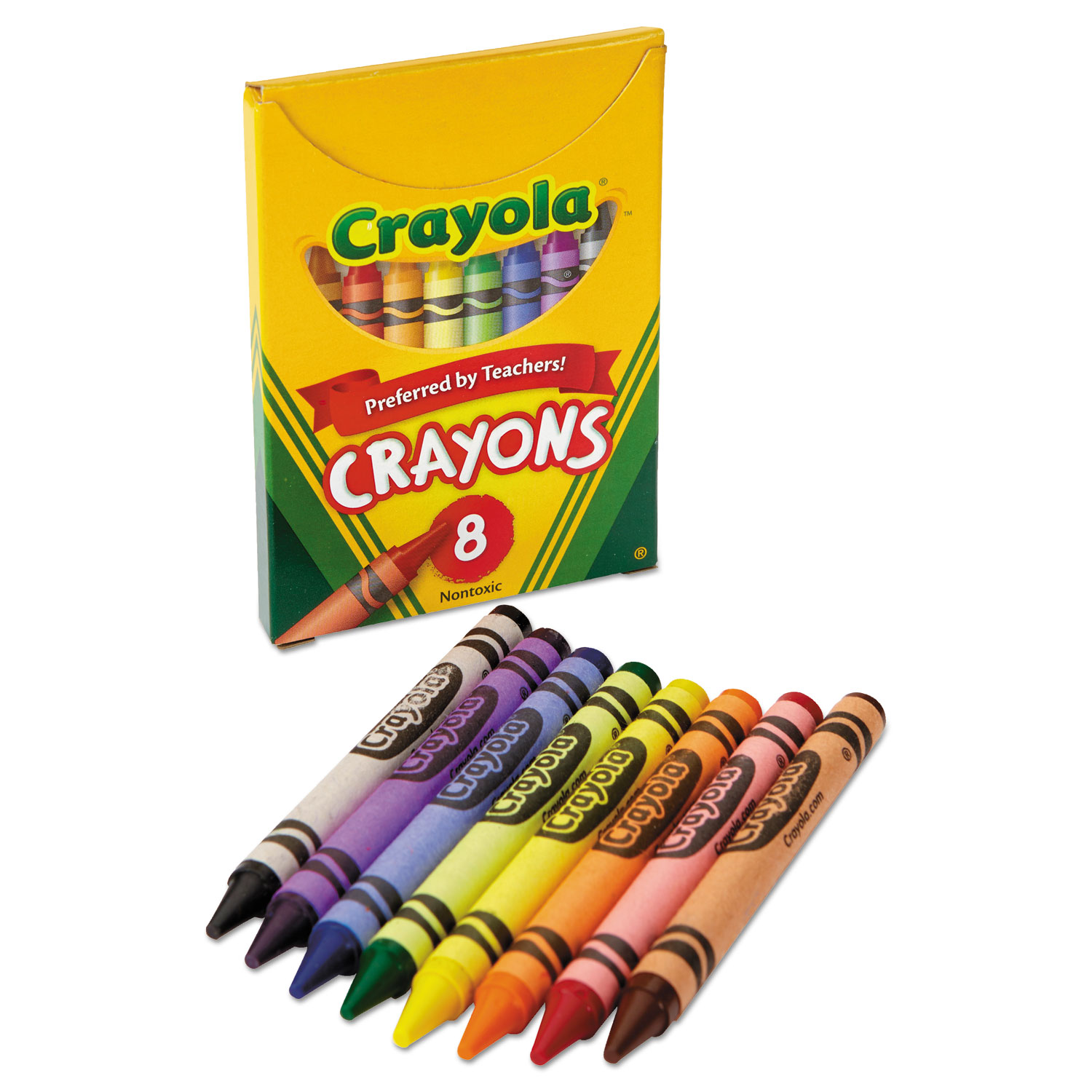 Classic Color Crayons, Tuck Box, 8 Colors - BOSS Office and Computer  Products