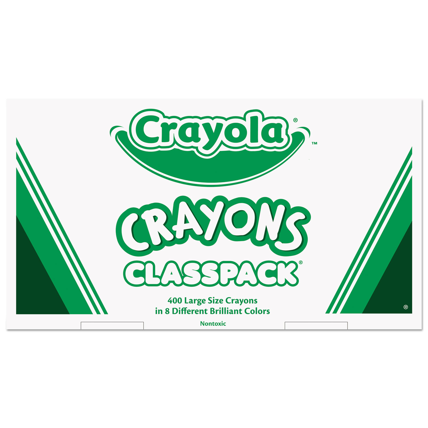 Crayola Classpack Standard Crayons 8 Assorted Colors Pack Of 800 Crayons -  Office Depot