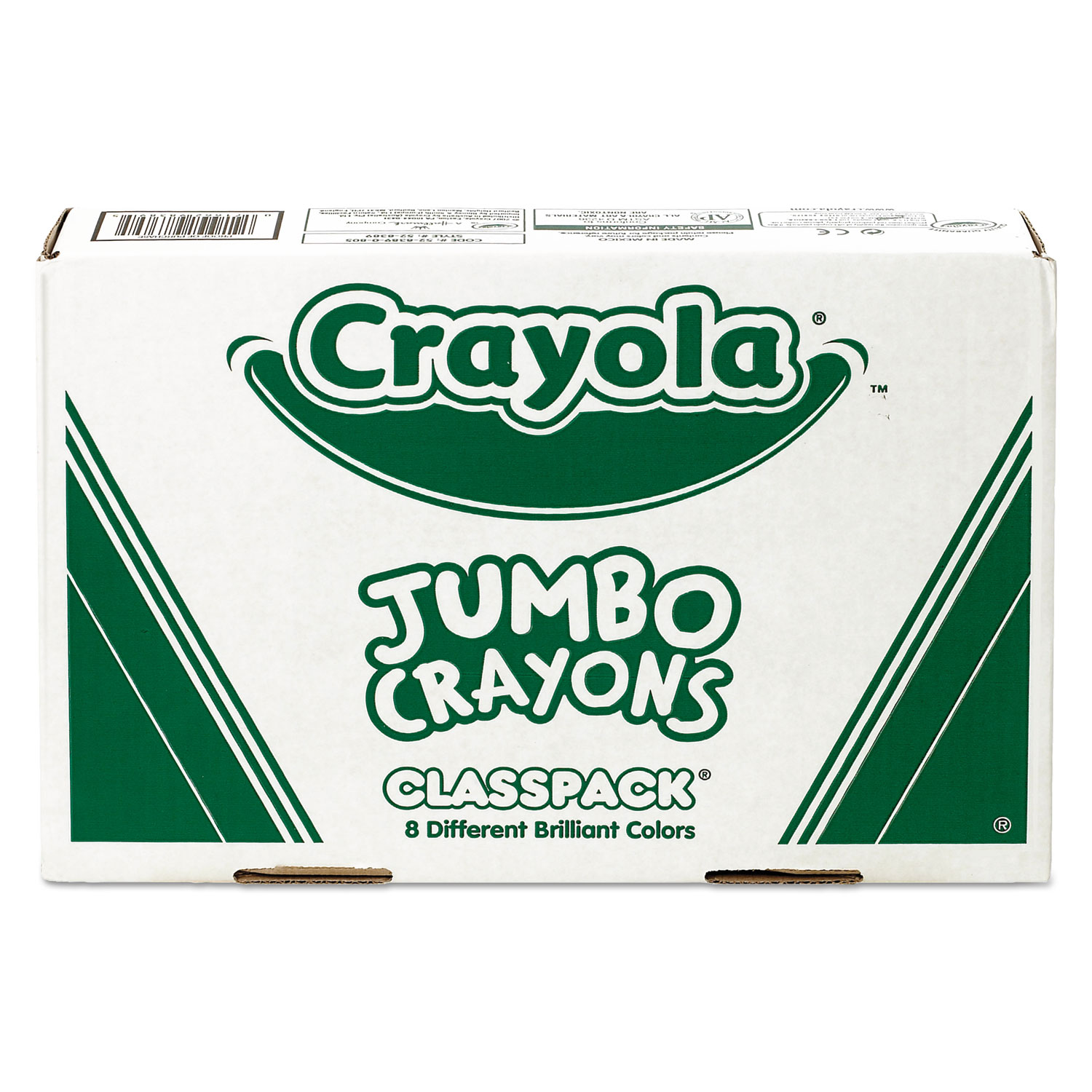 Crayola Crayon Classpack, Standard Size, 16-Assorted Colors, Set of 800
