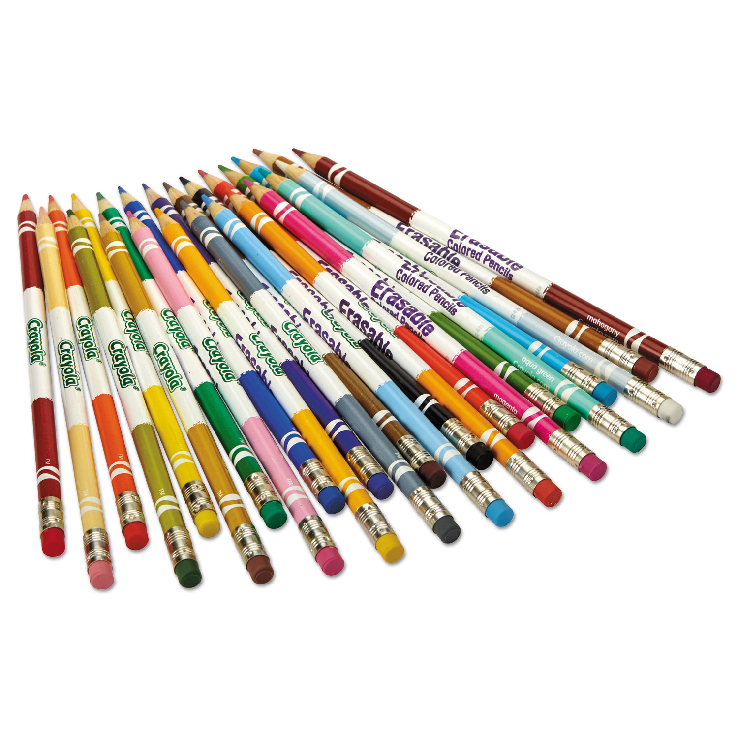 Colors of the World Colored Pencils, Assorted Lead and Barrel Colors,  24/Pack