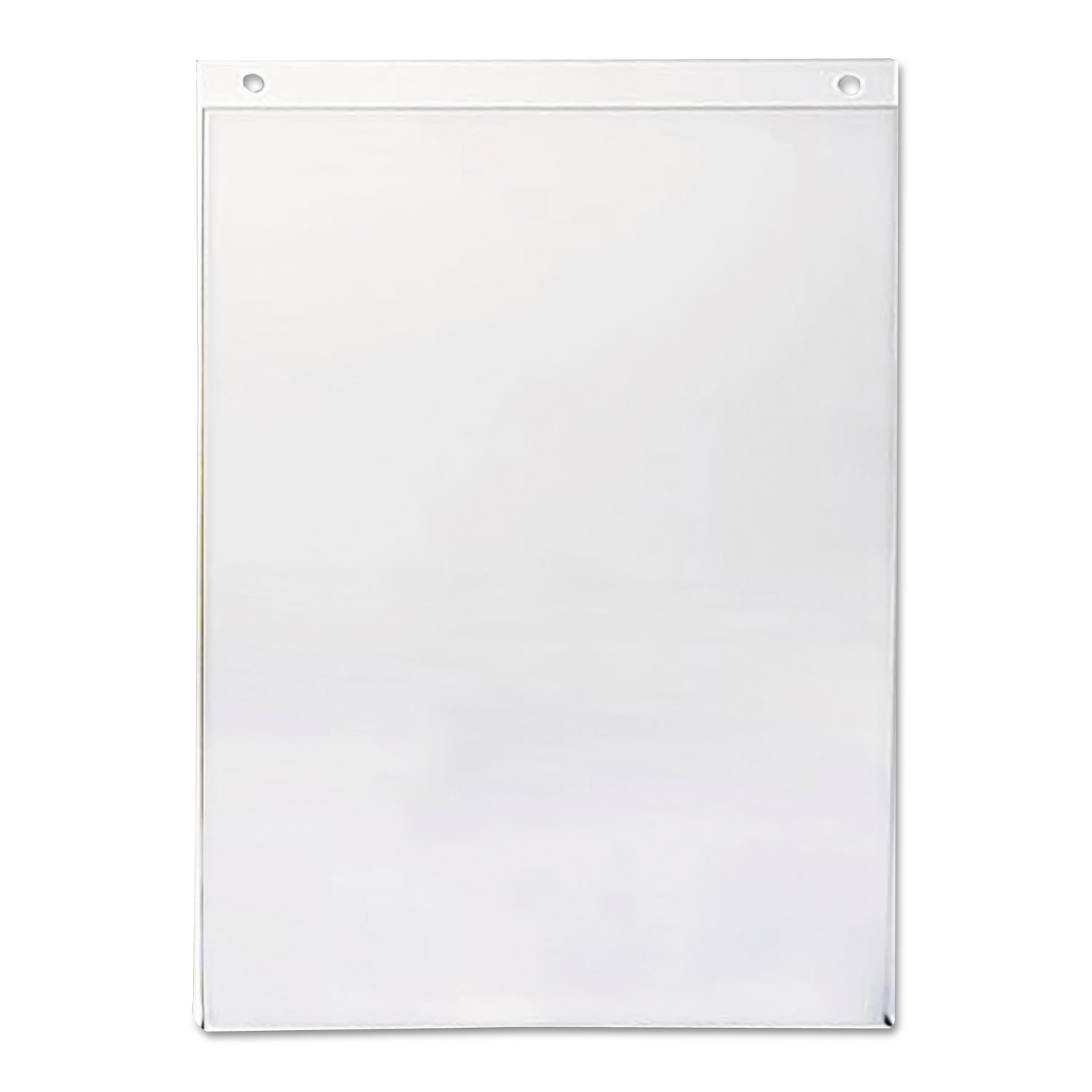 Wall Mount Sign Holder, 8 1/2 x 11, Clear