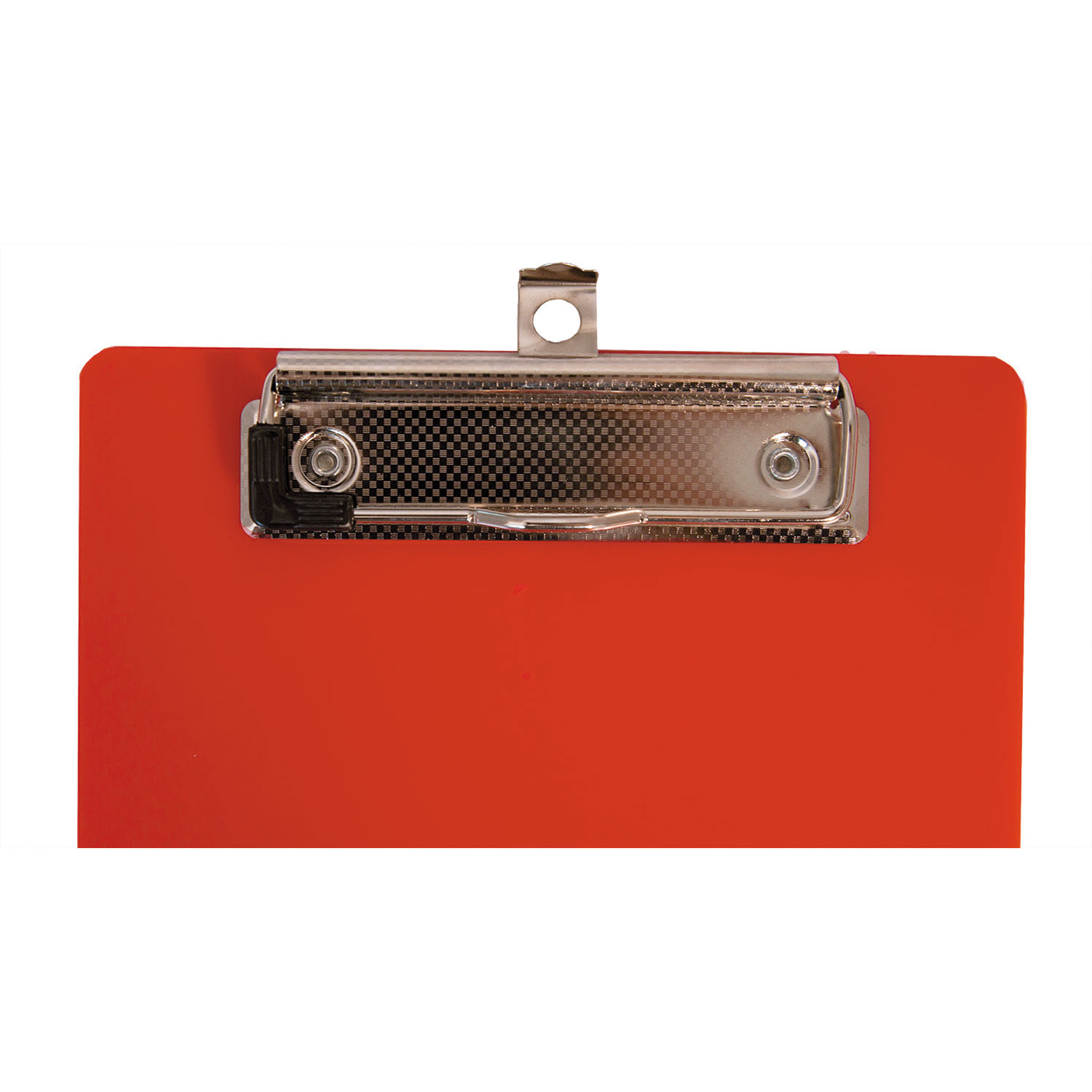 Plastic Clipboard, 1/2 Capacity, 6 x 9 Sheets, Red