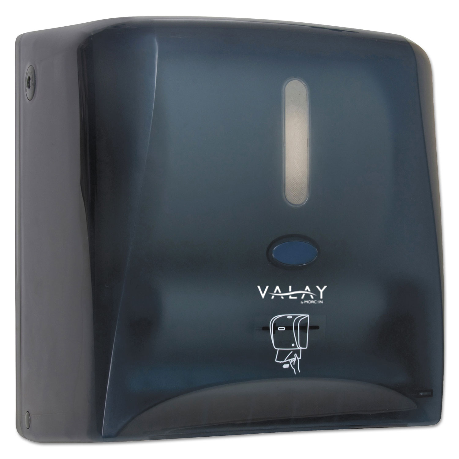  Morcon Tissue VT1010 Valay 10 Inch Roll Towel Dispenser , 13 1/4 x 14 1/4 x 9, Black (MORVT1010) 
