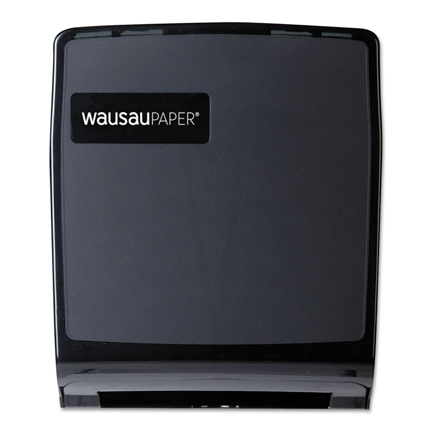  Wausau Paper WP53800 Silhouette Folded Towel Dispenser, 8 1/2 x 10.4375 x 3 7/8, Black/Translucent (TRK53800) 