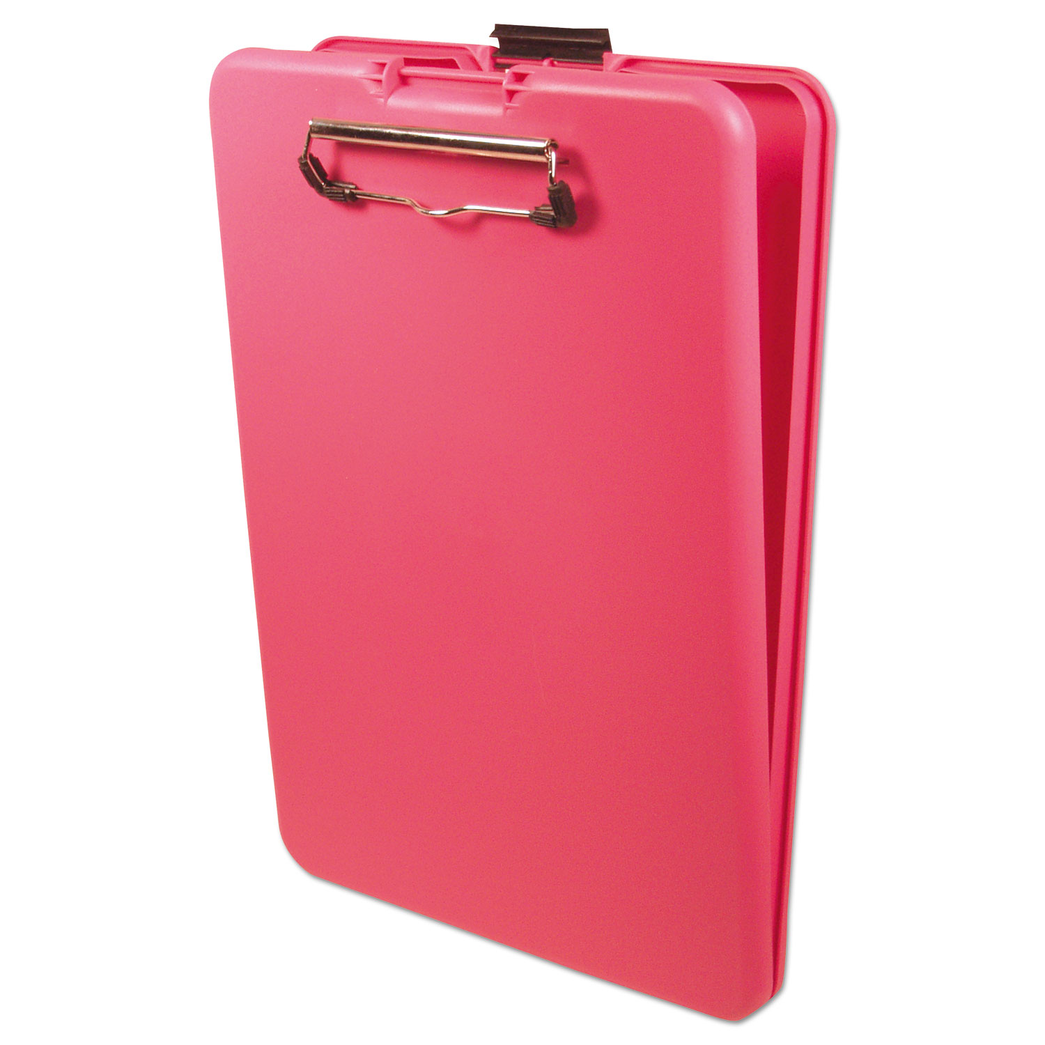 SlimMate Storage Clipboard, 1/2 Clip Cap, 8 1/2 x 11 Sheets, Pink