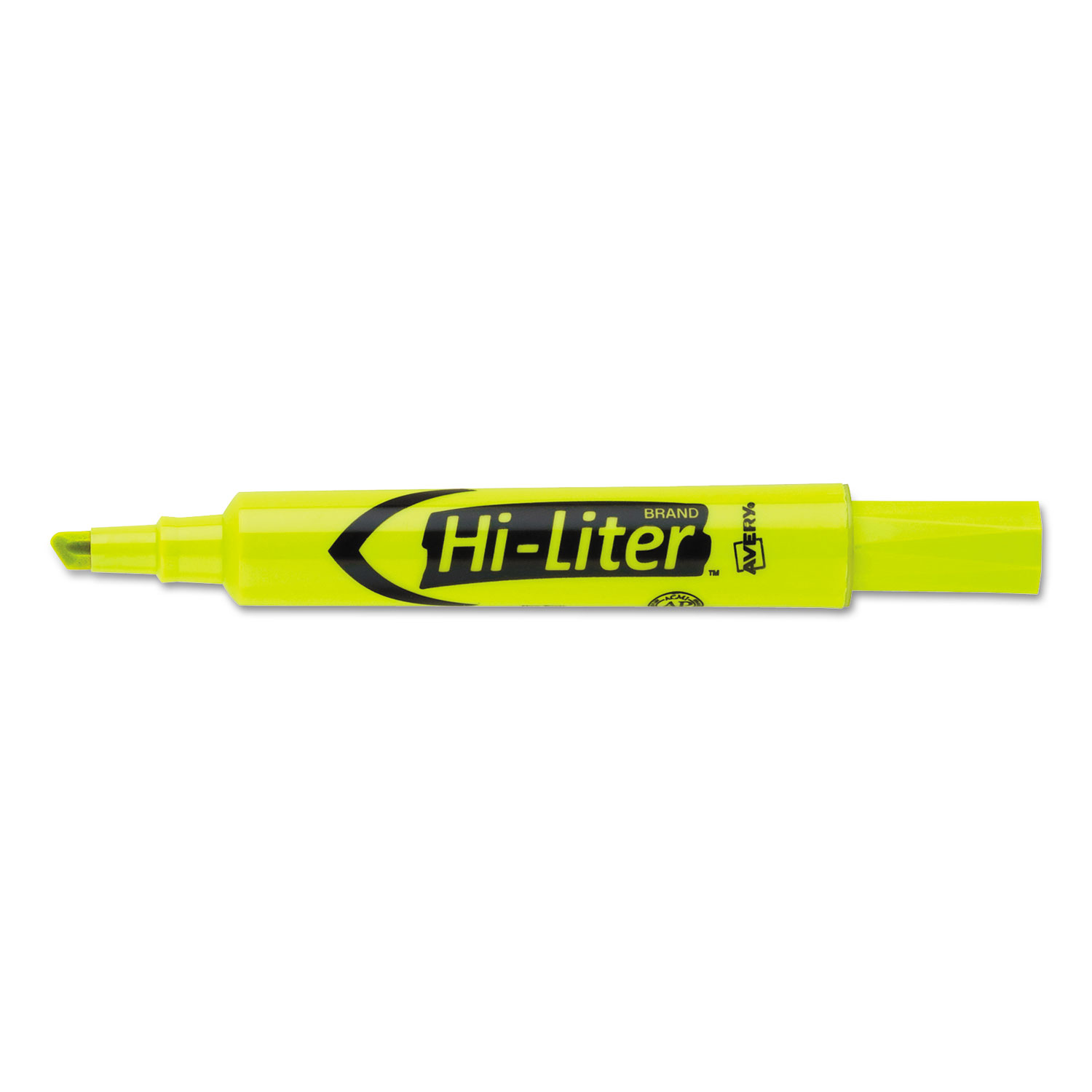 HI-LITER Desk-Style Highlighters, Chisel Tip, Fluorescent Yellow, 36/Box