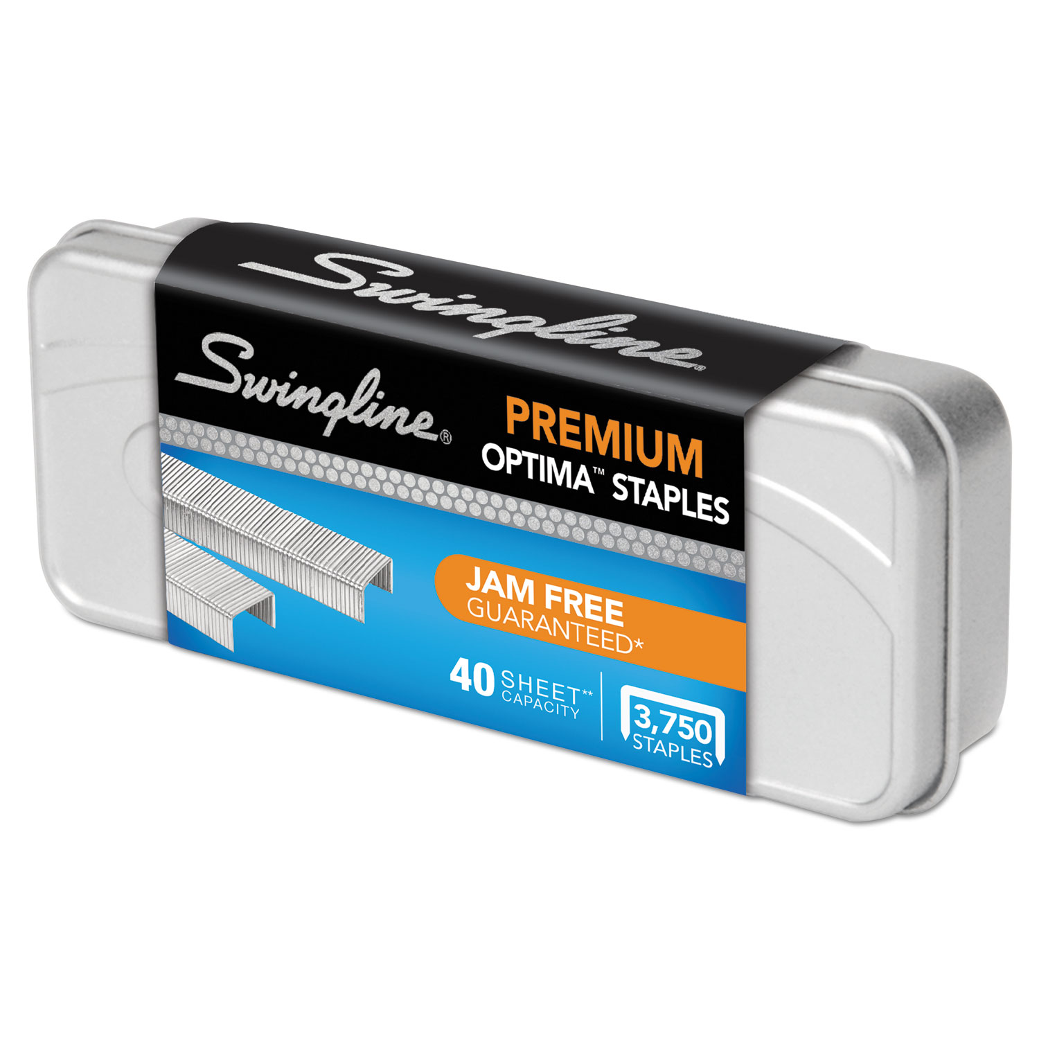 Optima Premium Staples, 40-Sheet Capacity, 3750/Box