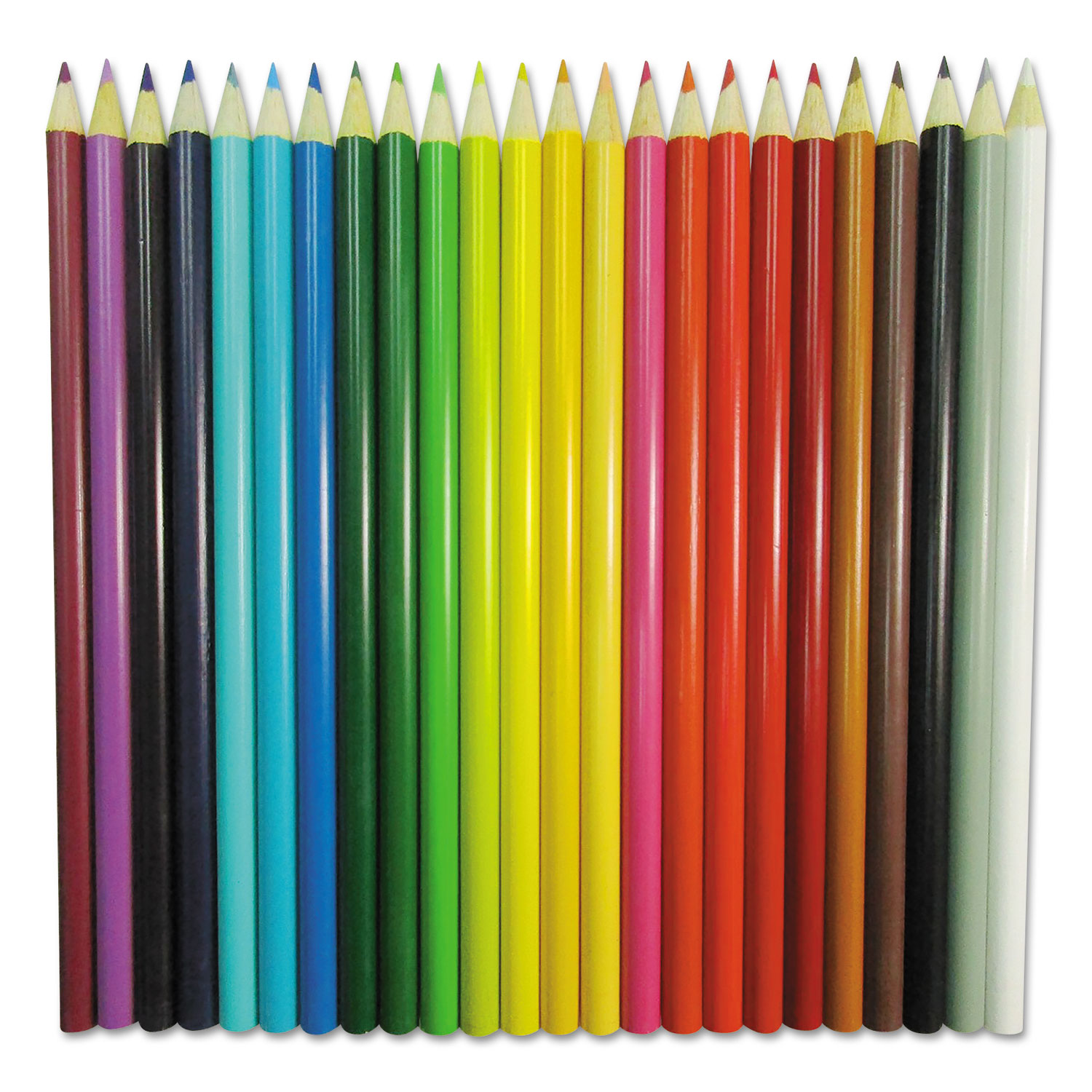 Wax-Based Marking Pencil, 4.4 mm, Black Wax, Navy Blue Barrel, 10/Box
