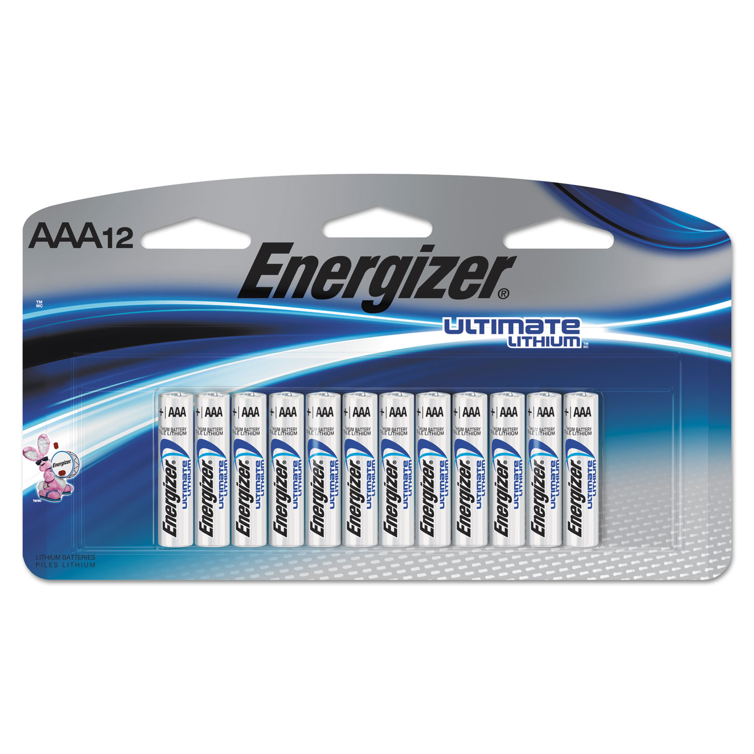 Ultimate Lithium Batteries, AAA, 12/Pack