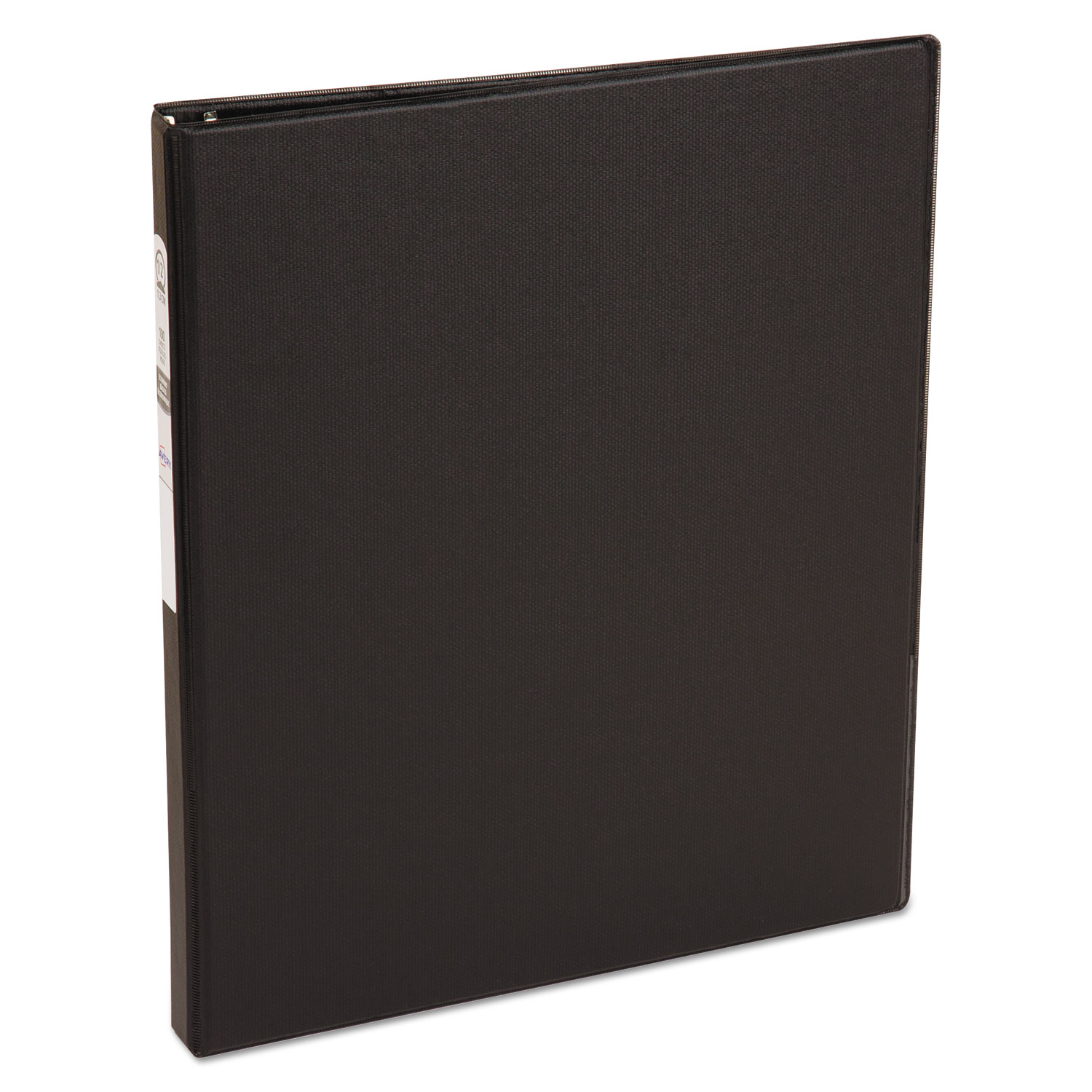  Avery 03201 Economy Non-View Binder with Round Rings, 3 Rings, 0.5 Capacity, 11 x 8.5, Black (AVE03201) 