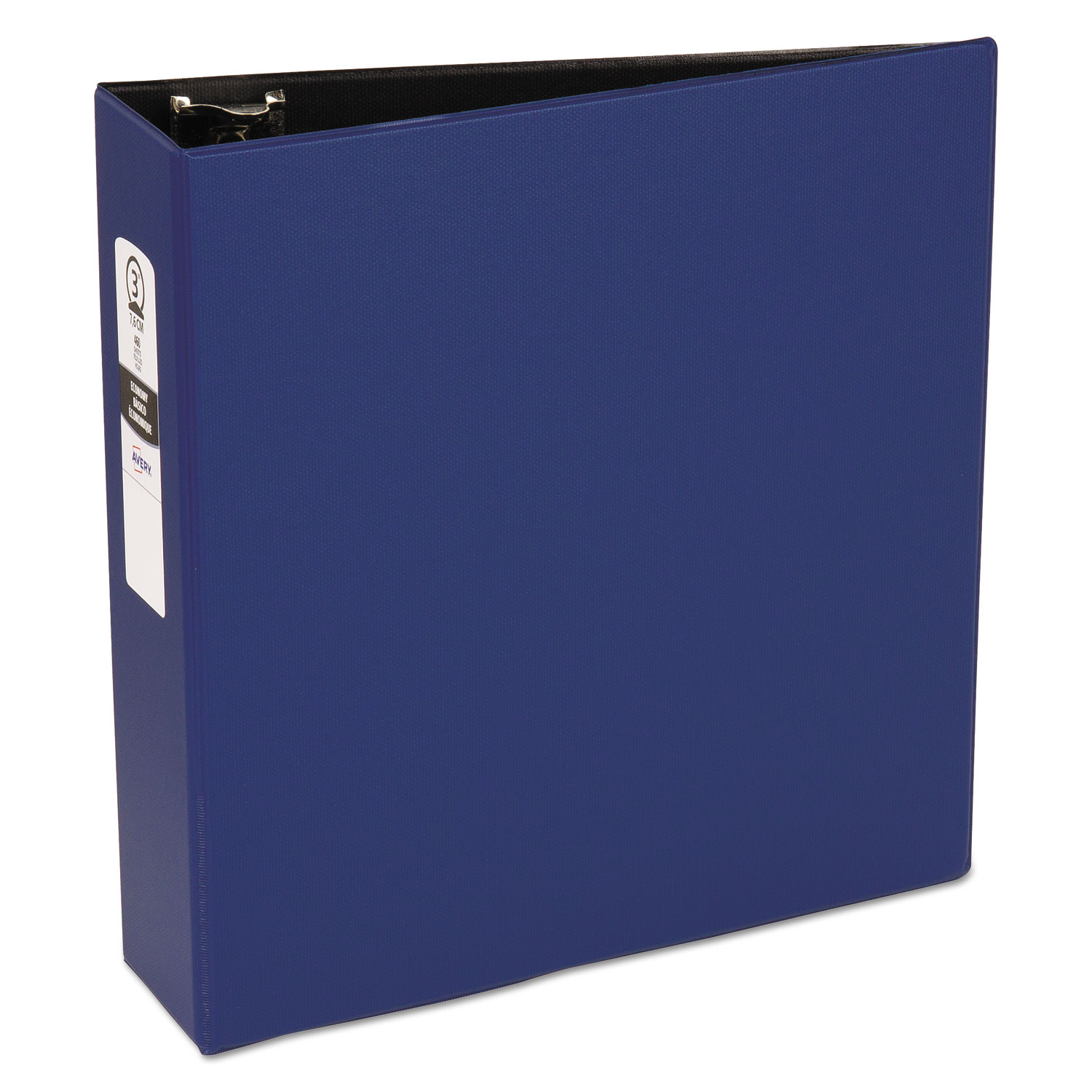  Avery 03601 Economy Non-View Binder with Round Rings, 3 Rings, 3 Capacity, 11 x 8.5, Blue (AVE03601) 
