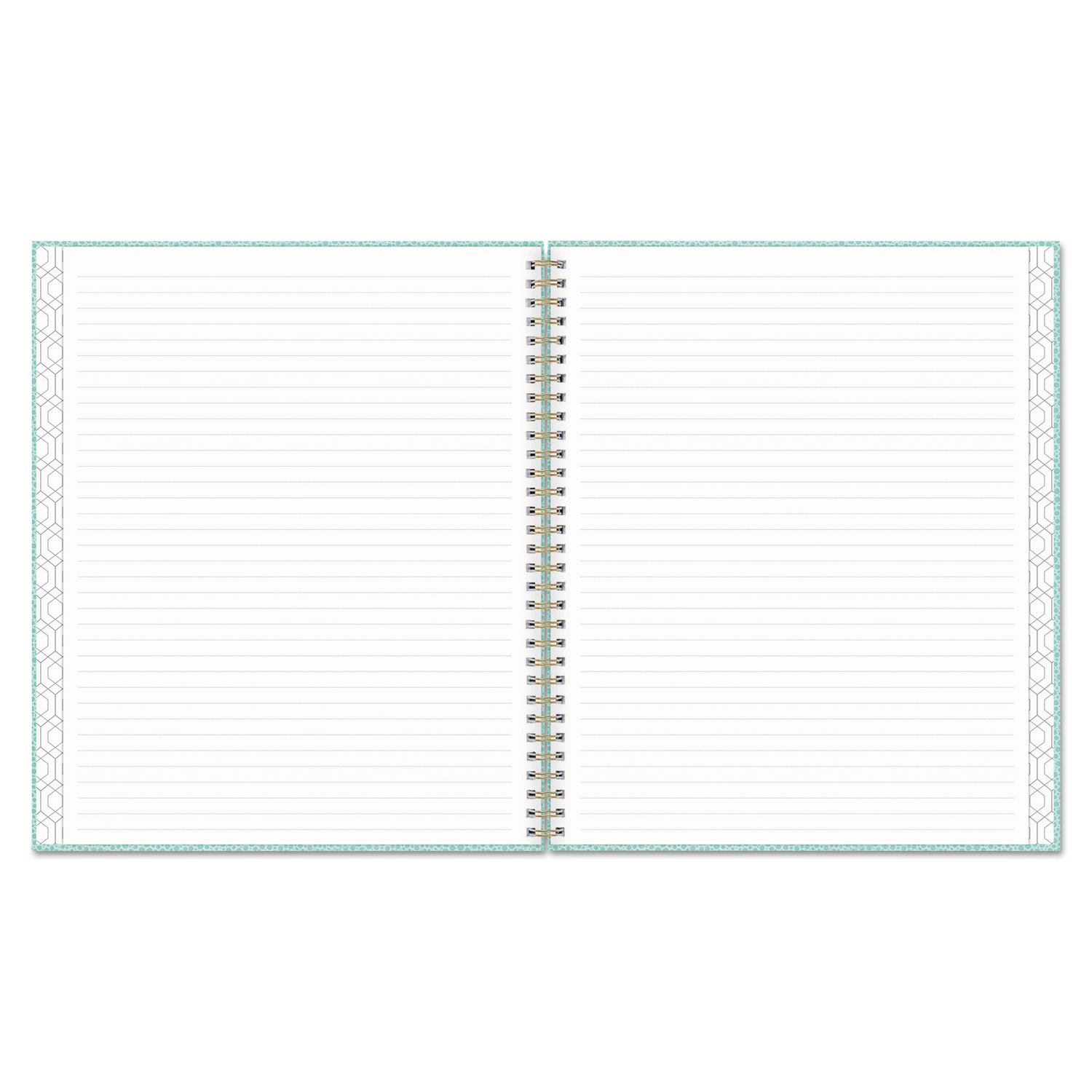 Notebook, Ruled, 8 x 10, 80 Pages, Aqua