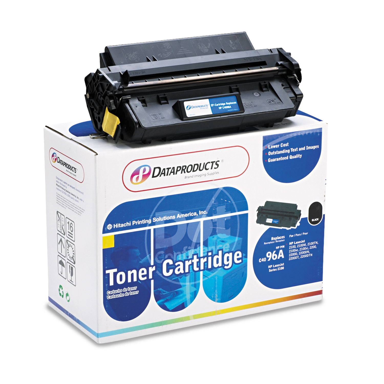 Remanufactured C4096A (96A) Toner, 5000 Page-Yield, Black