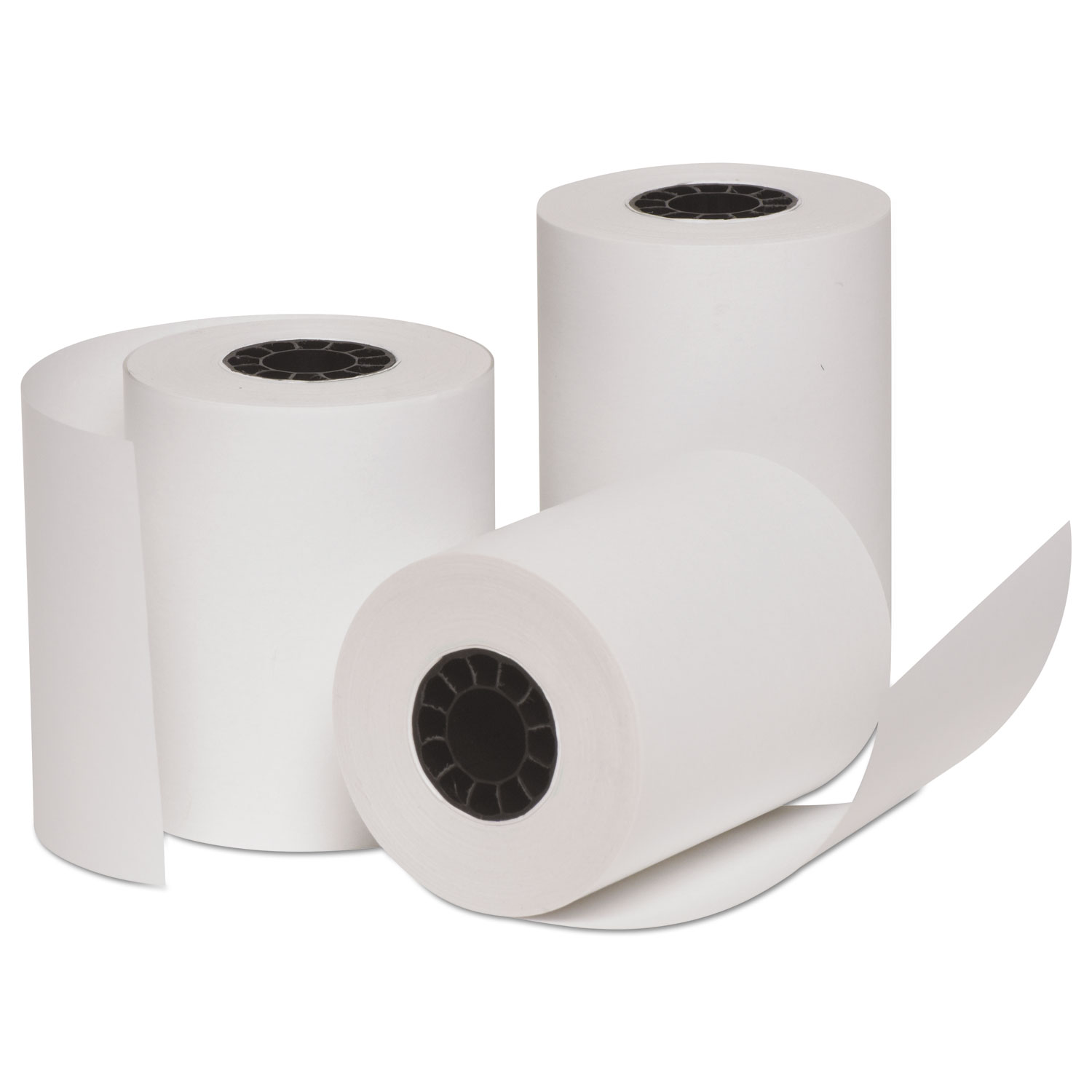 white packing paper roll