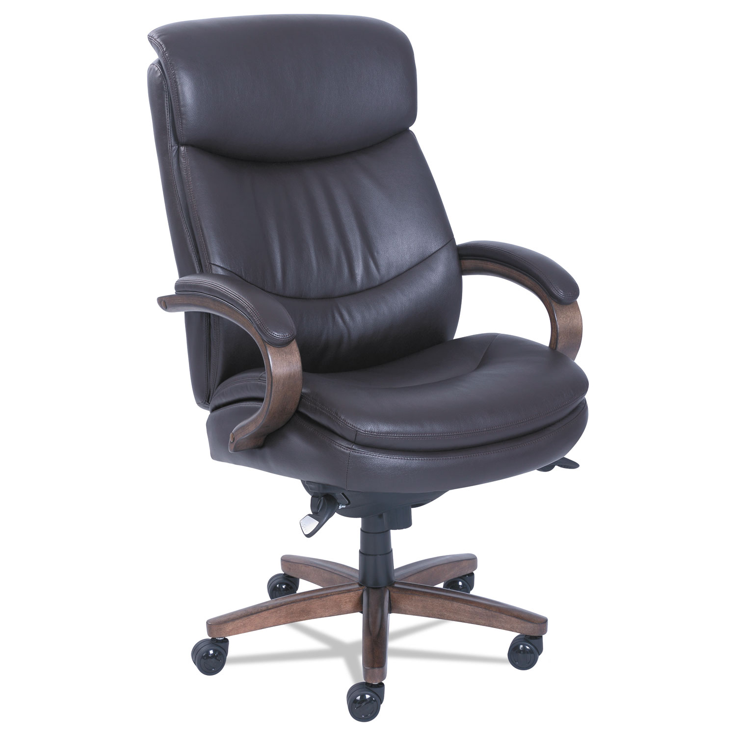 Big & Tall 400 Lbs Capacity Black Leather Executive Office Chair