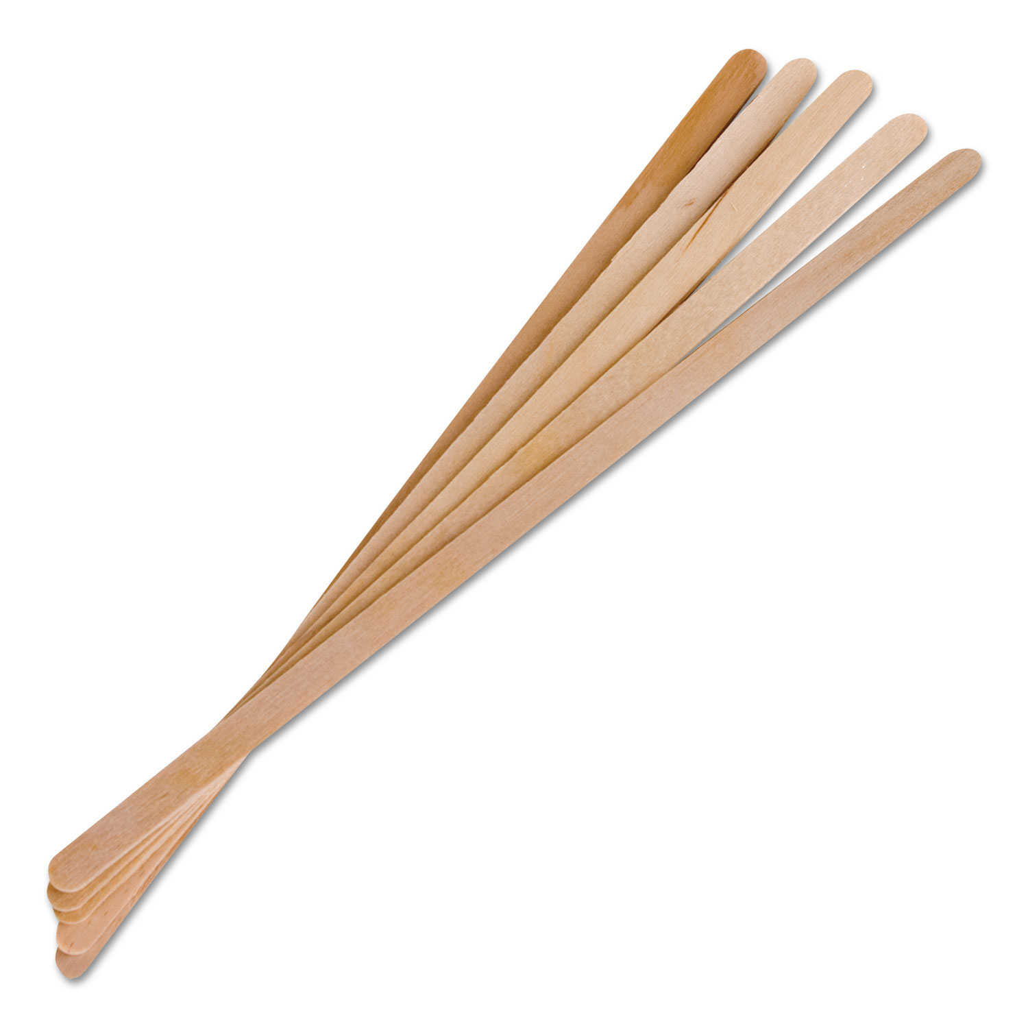 Renewable Wooden Stir Sticks - 7, 1000/PK