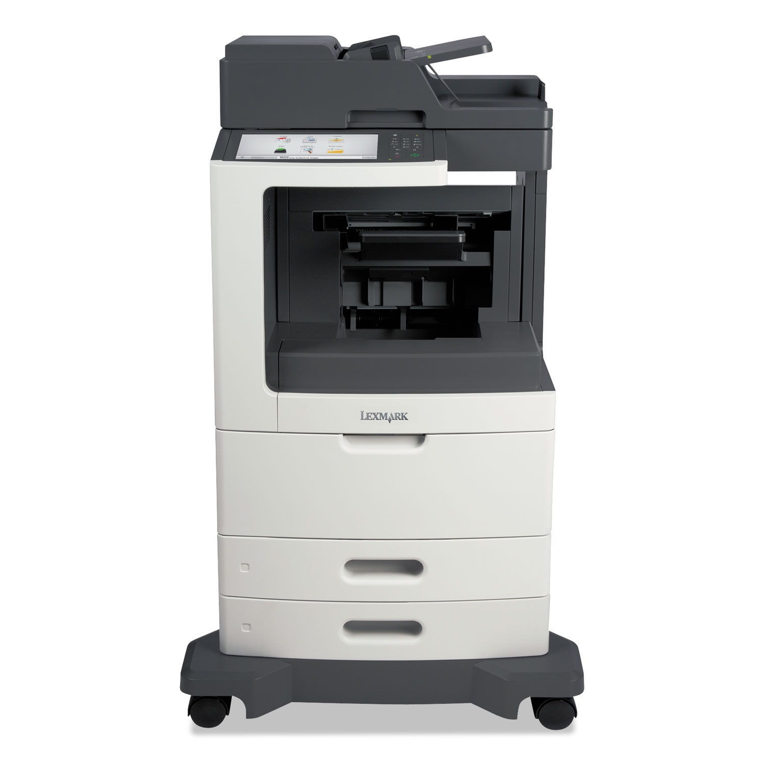 MX810dfe Multifunction Laser Printer, Copy/Fax/Print/Scan