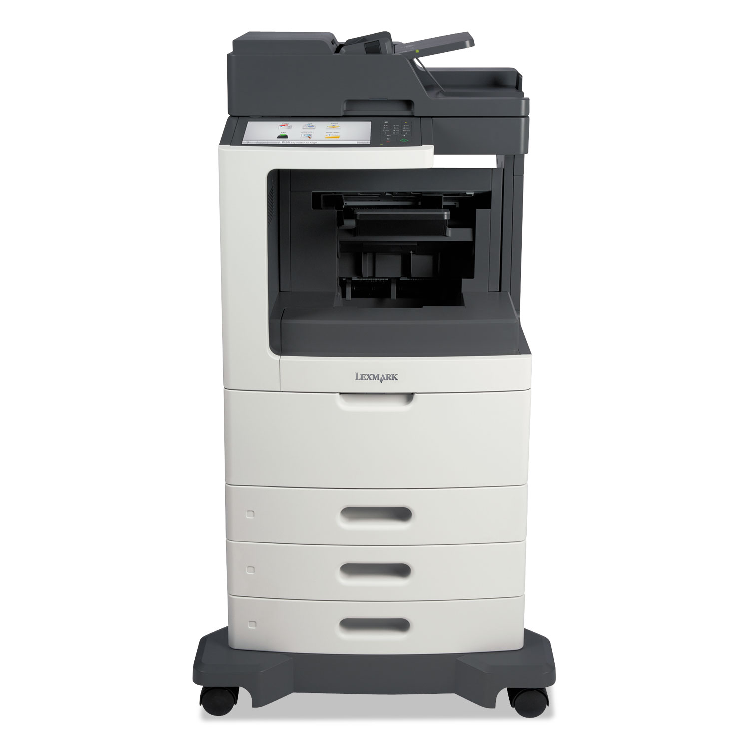 MX811dtfe Multifunction Laser Printer, Copy/Fax/Print/Scan