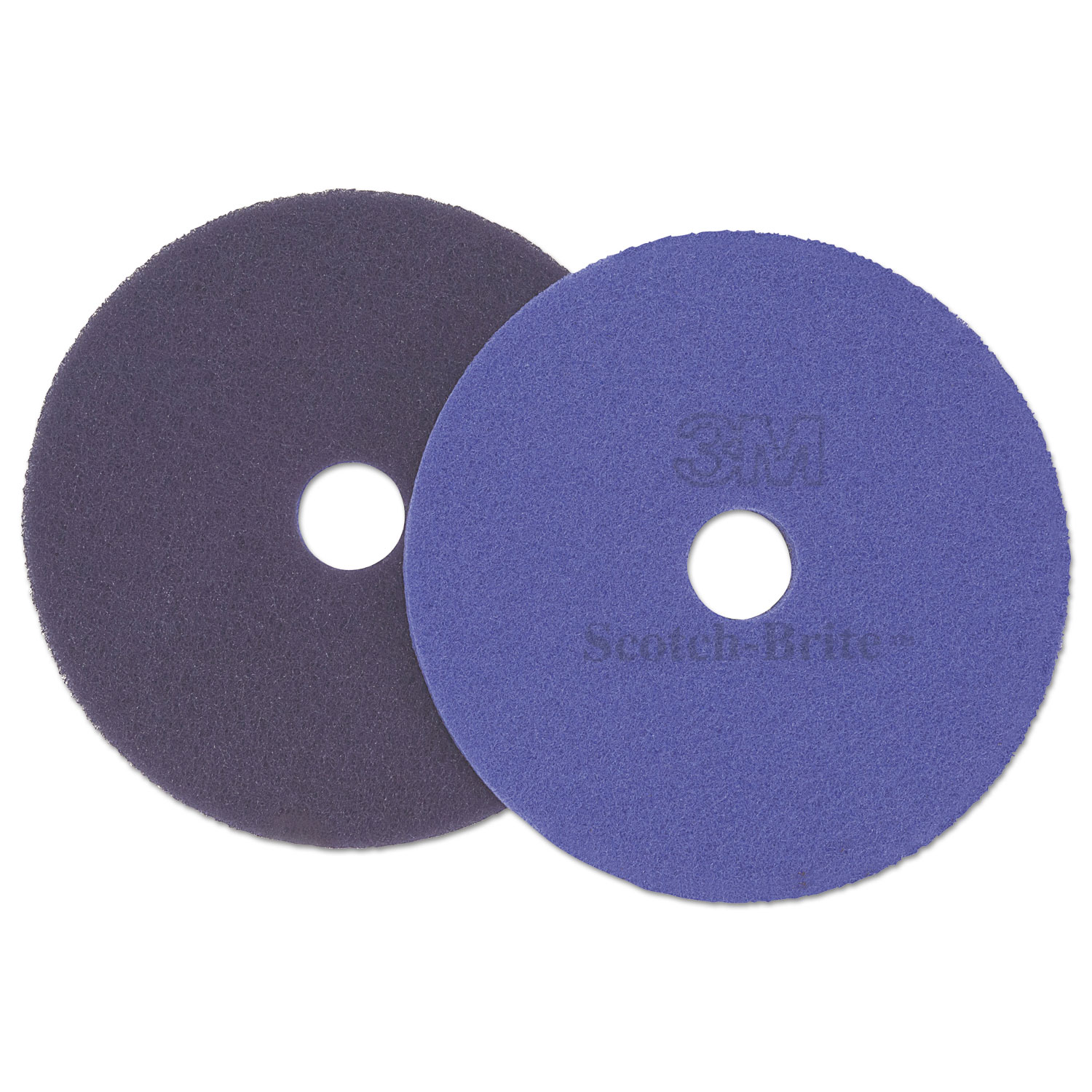  Scotch-Brite 20321 Diamond Floor Pads, Burnish/Buff, 27 Diameter, Purple, 5/Carton (MMM20321) 