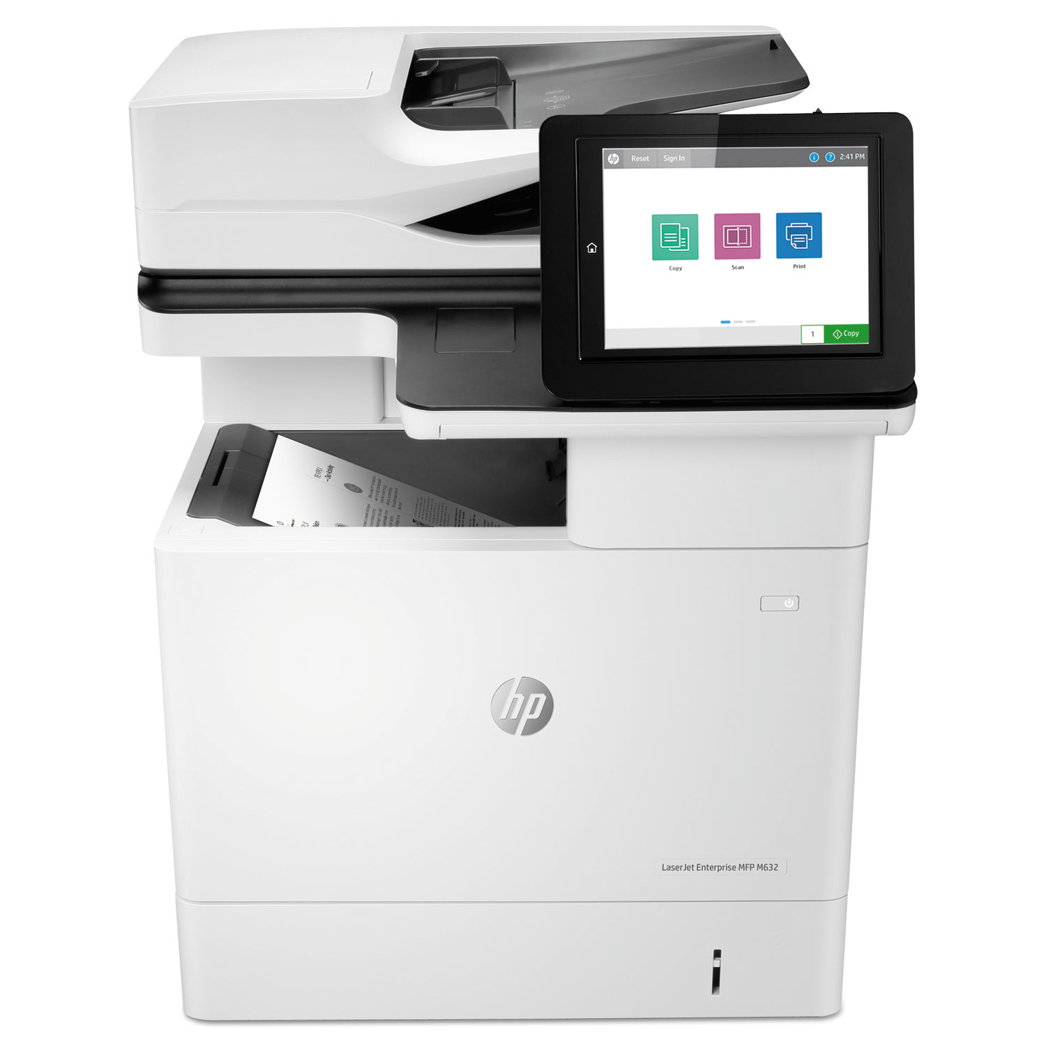  HP J8J70A#BGJ LaserJet Enterprise MFP M632h, Copy/Print/Scan (HEWJ8J70A) 