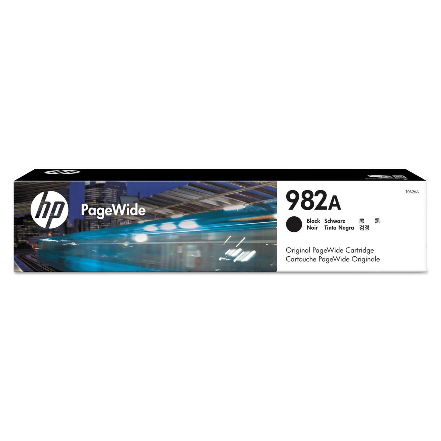  HP T0B26A HP 982A, (T0B26A) Black Original PageWide Cartridge (HEWT0B26A) 