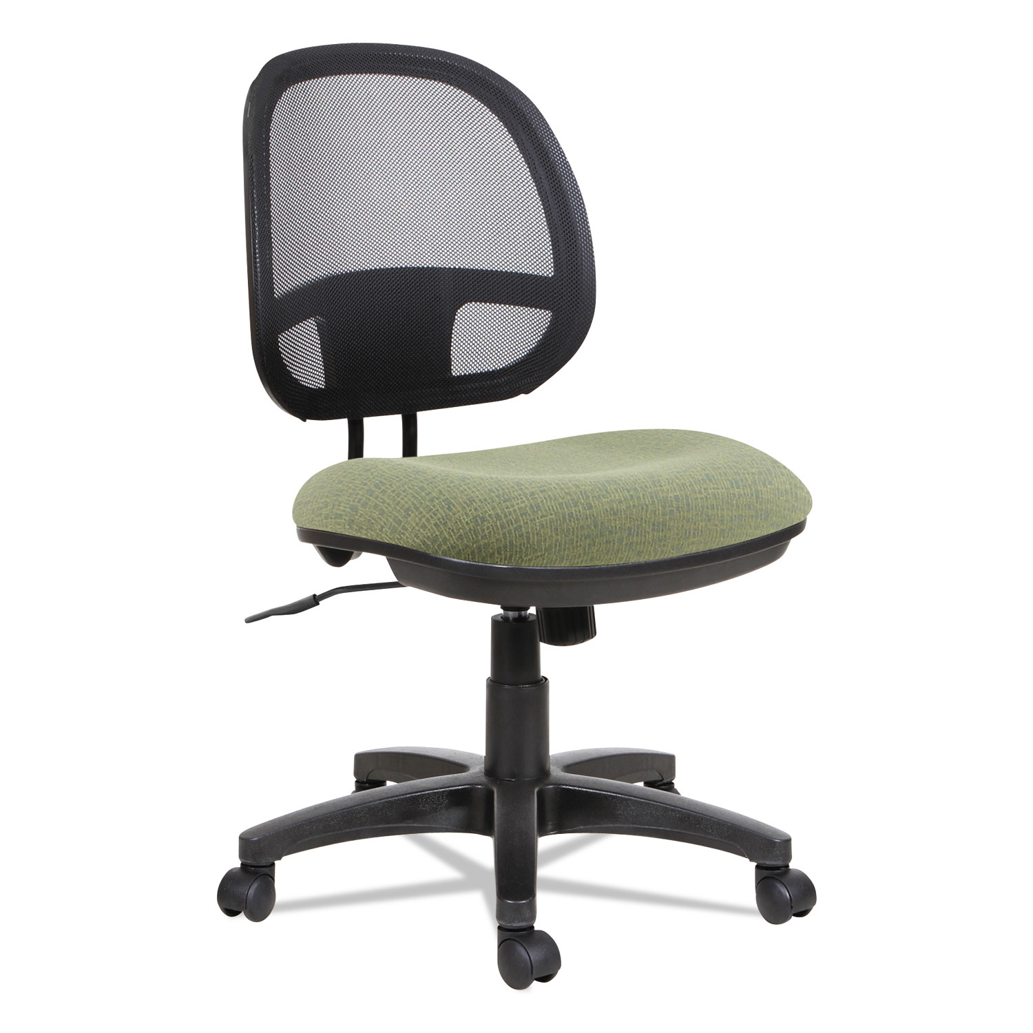  Alera ALEIN4874 Alera Interval Series Swivel/Tilt Mesh Chair, Supports up to 275 lbs., Parrot Green Seat/Parrot Green Back, Black Base (ALEIN4874) 