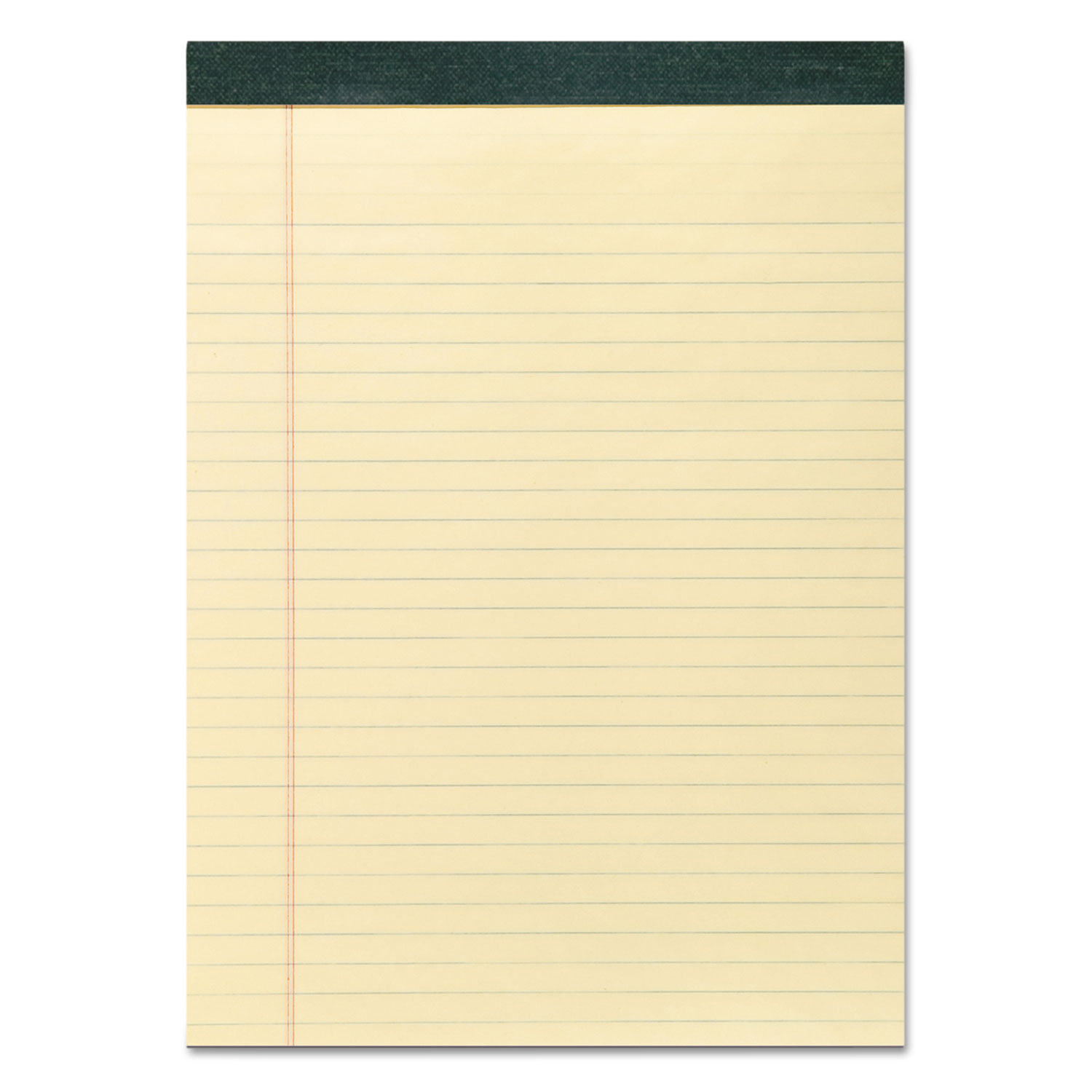  Roaring Spring 74712 Recycled Legal Pad, Wide/Legal Rule, 8.5 x 11, Canary, 40 Sheets, Dozen (ROA74712) 