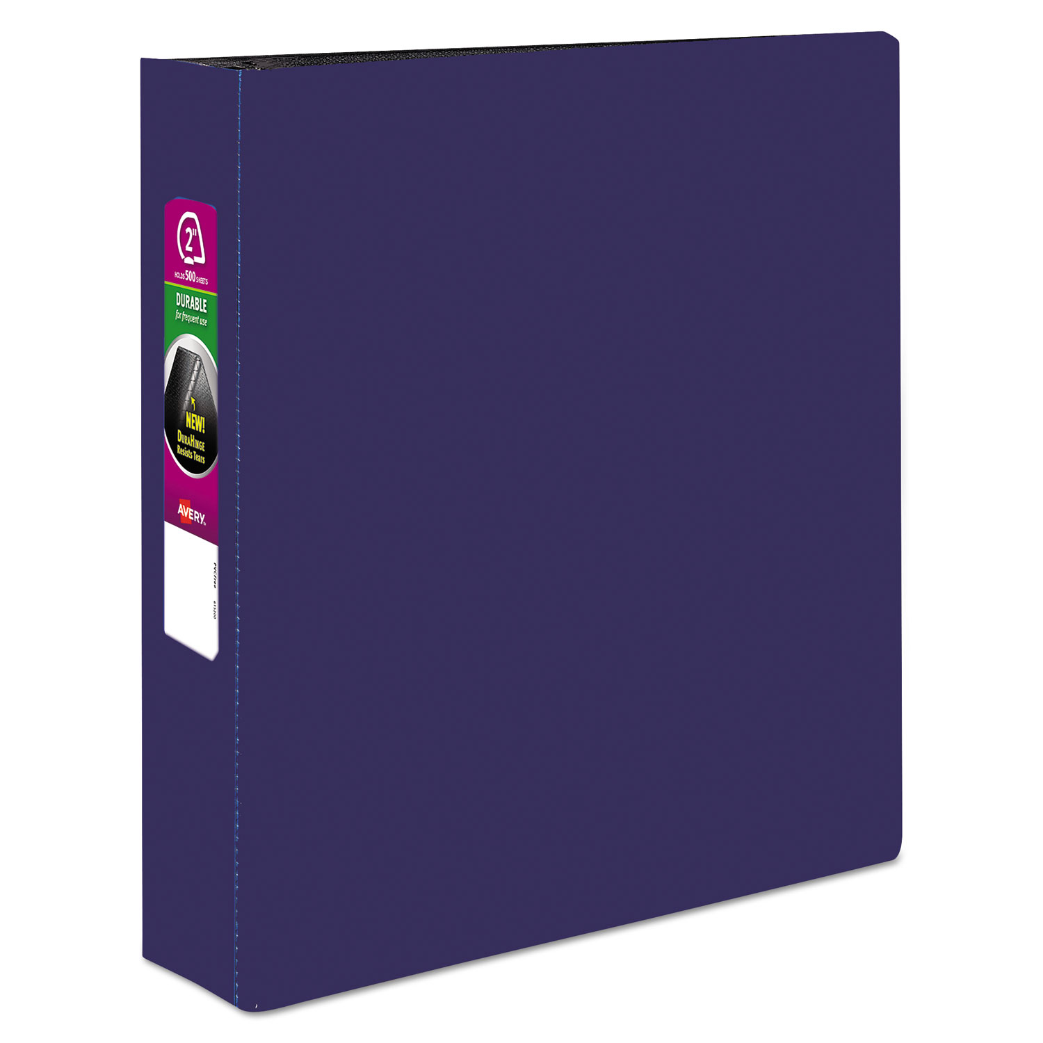  Avery 27551 Durable Non-View Binder with DuraHinge and Slant Rings, 3 Rings, 2 Capacity, 11 x 8.5, Blue (AVE27551) 