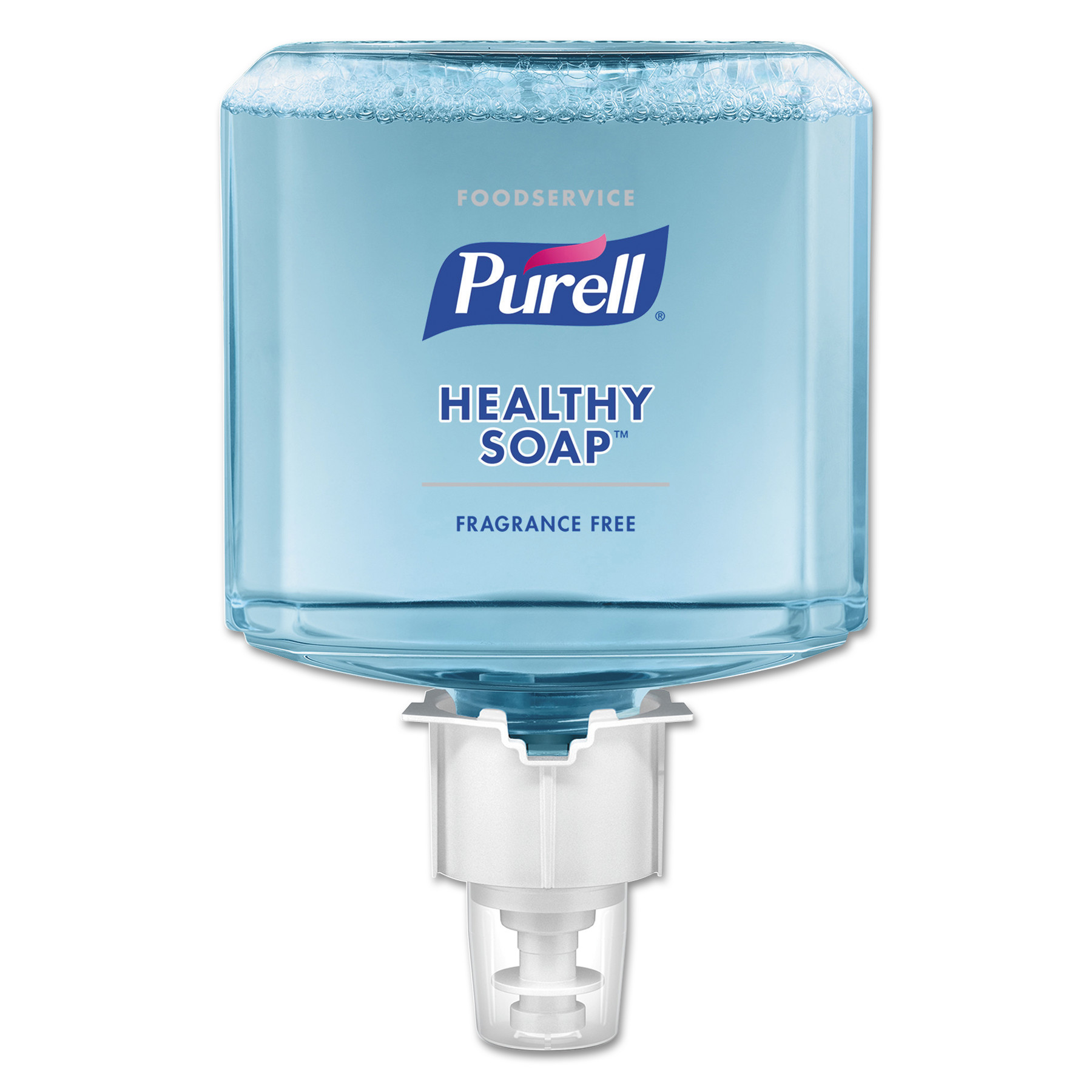  PURELL 6473-02 Foodservice HEALTHY SOAP Fragrance-Free Foam, 1200 mL, For ES6 Dispensers, 2/CT (GOJ647302) 