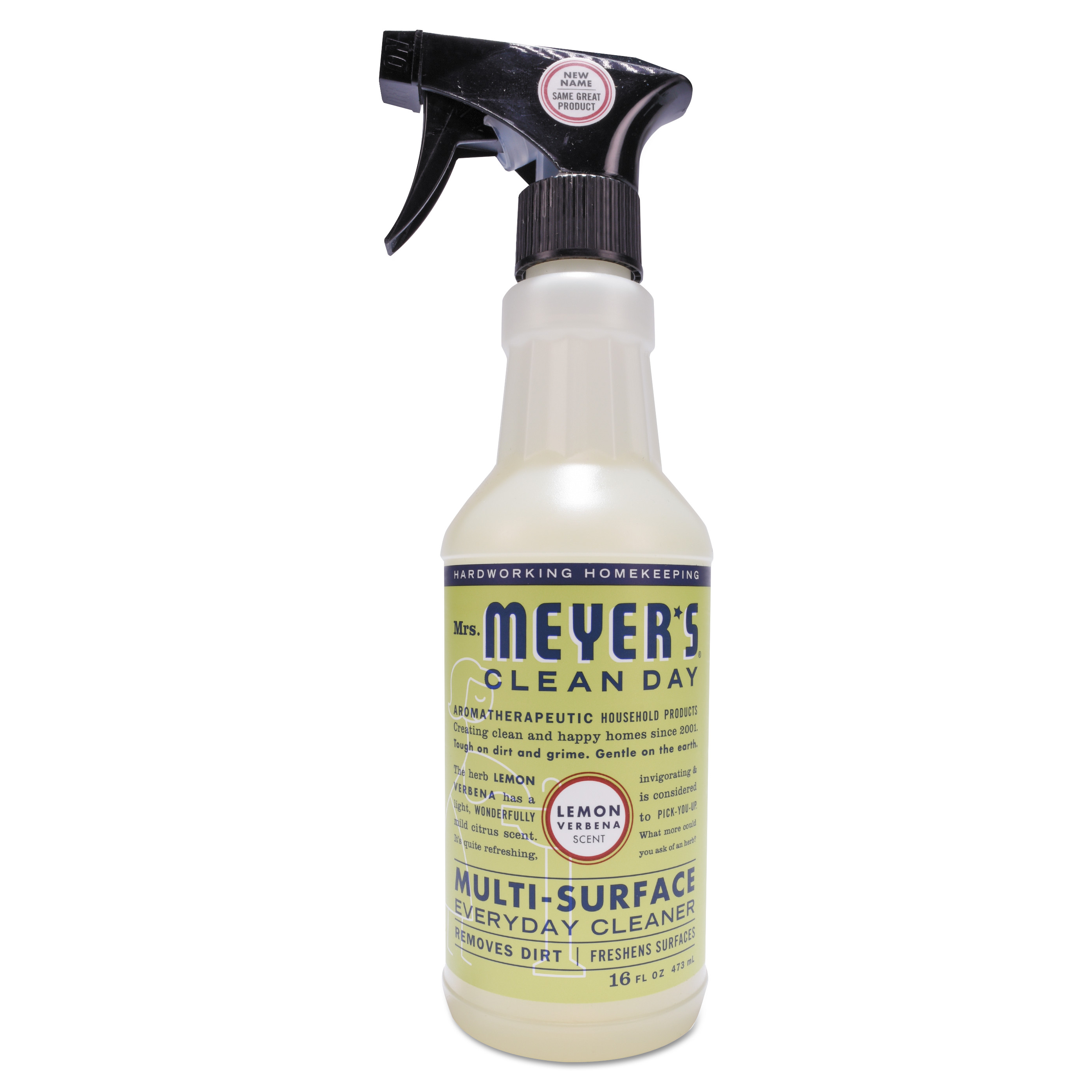  Mrs. Meyer's 663026 Multi Purpose Cleaner, Lemon Scent, 16 oz, Bottle, 6/Carton (SJN663026) 