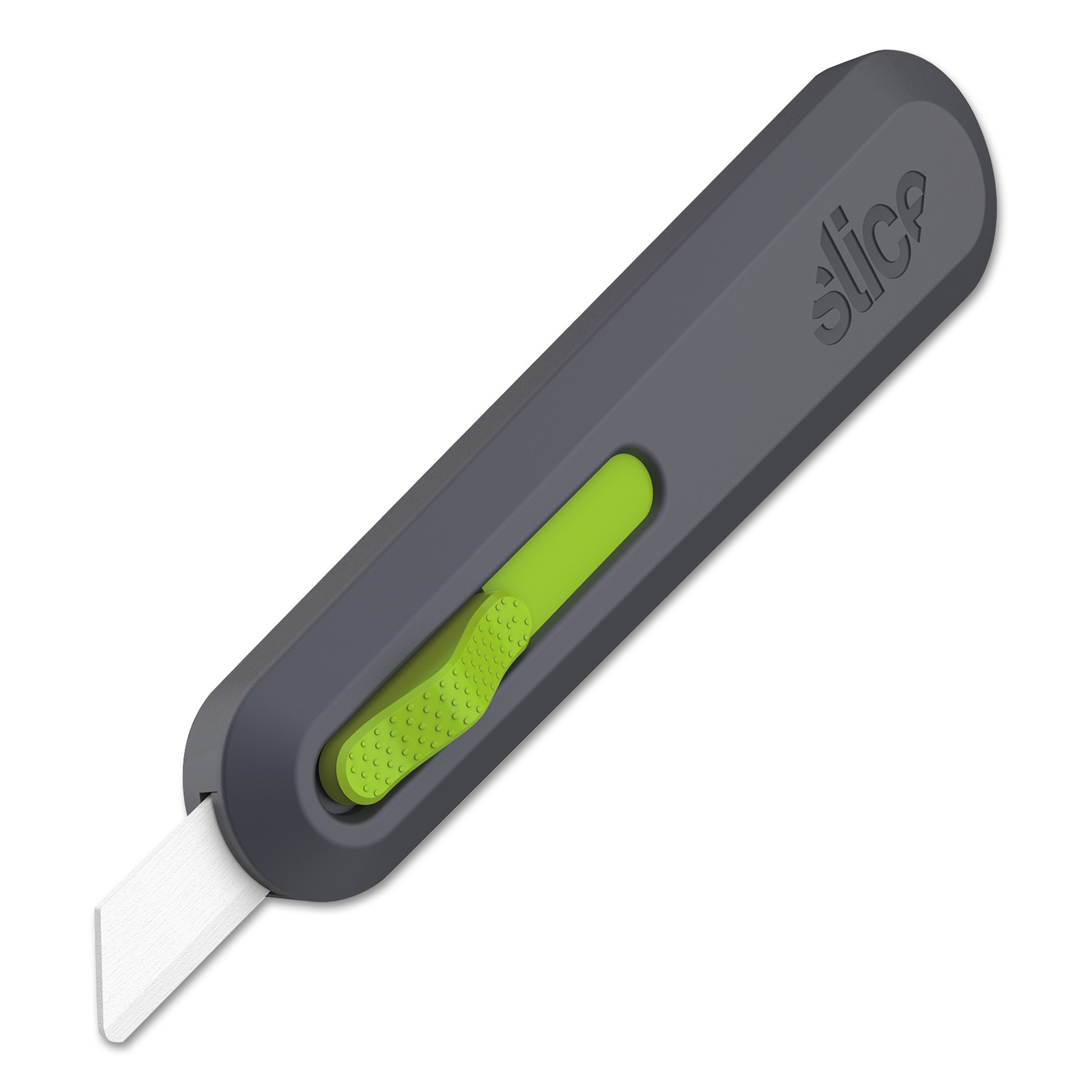  slice 10554 Utility Knives, Double Sided, Replaceable, Stainless Steel, Gray, Green (SLI10554) 