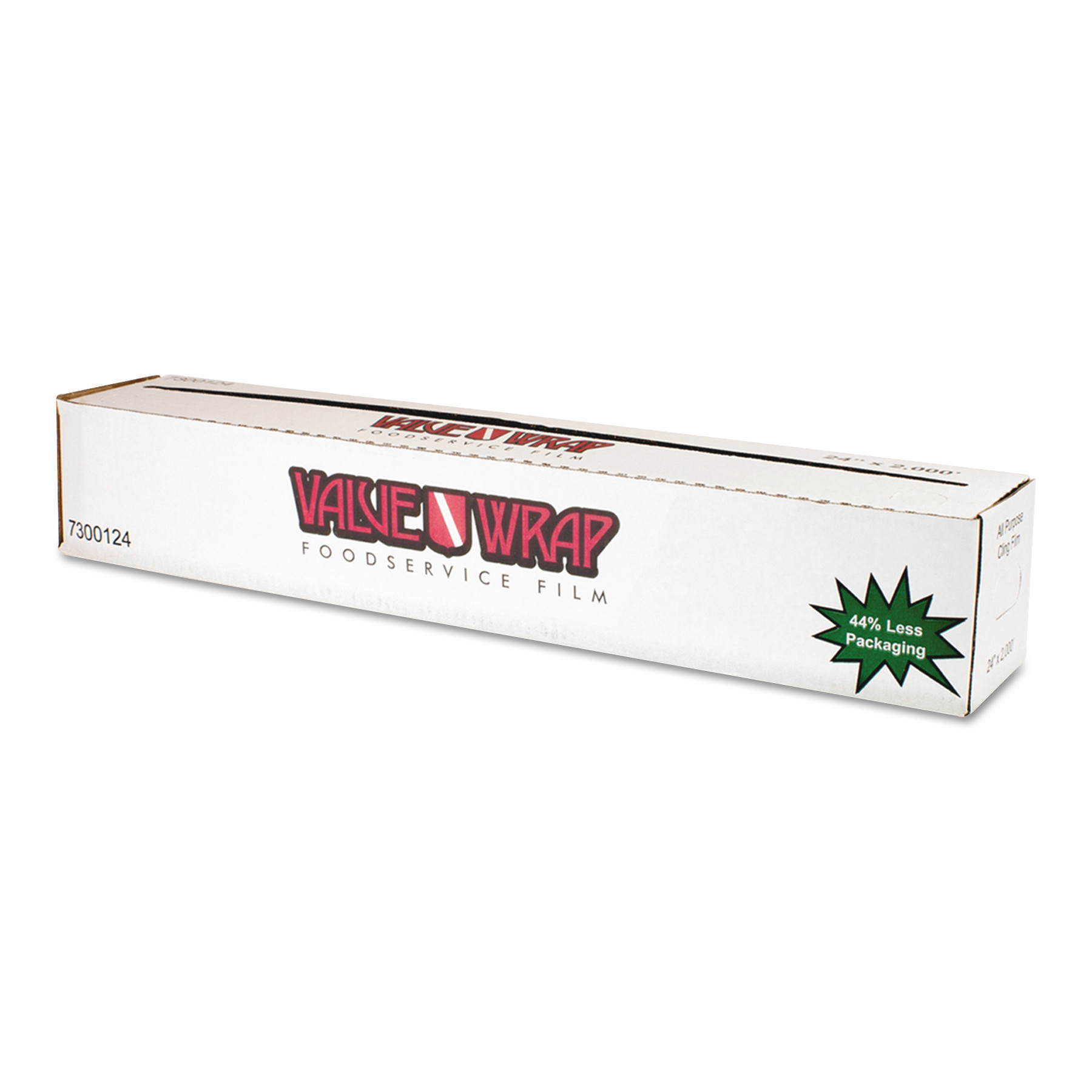 Reynolds PVC Food Wrap Film Roll in Easy Glide Cutter Box, 18 x 2000 ft, Clear