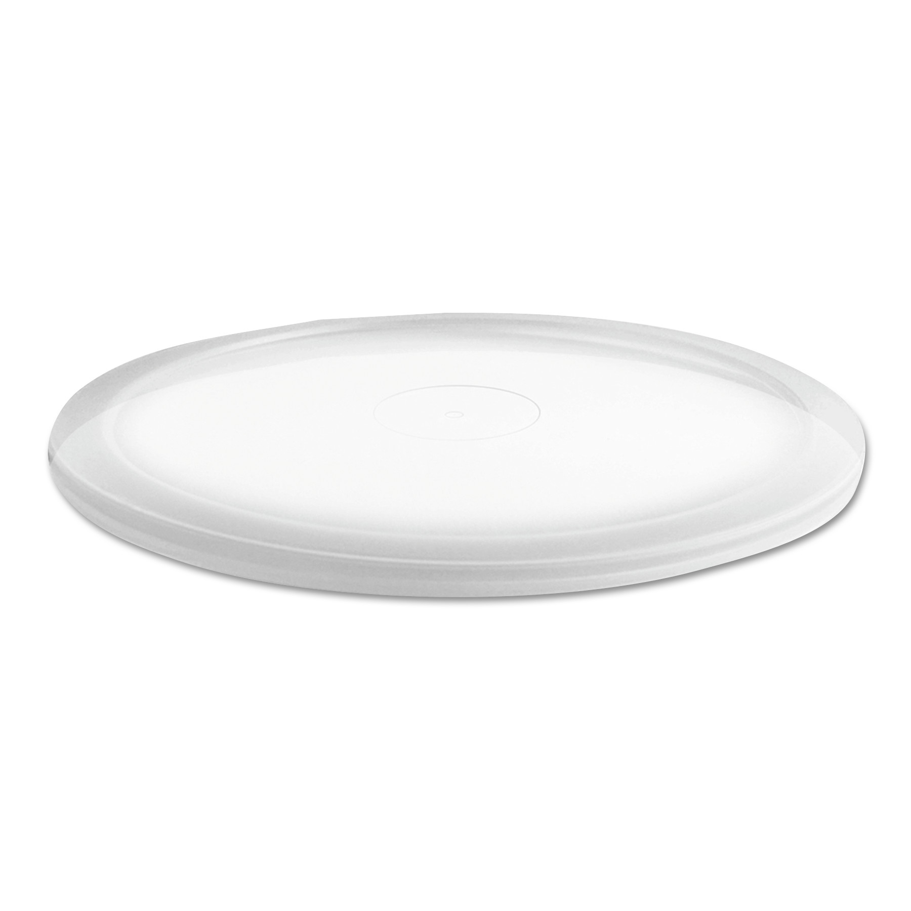  Anchor Packaging IL409C MicroLite Deli Tub Lid, Clear, Over-Cap Fit, Fits 8-32 oz Containers, 500/Carton (ANZIL409C) 
