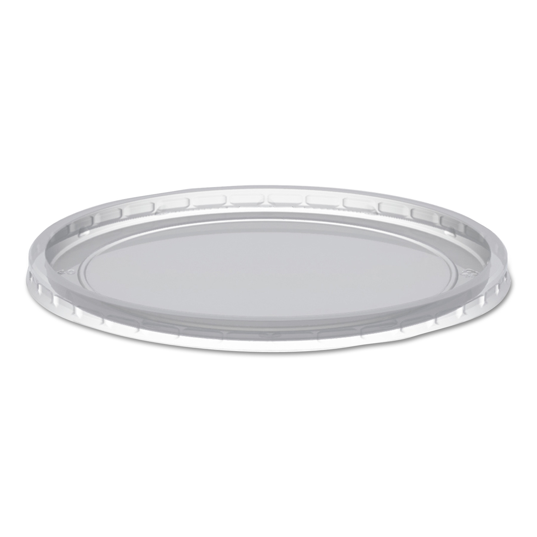  Anchor Packaging L409C MicroLite Deli Tub Lid, Clear, Inside-Cap Fit, Fits 8-32 oz Containers, 500/Carton (ANZL409C) 